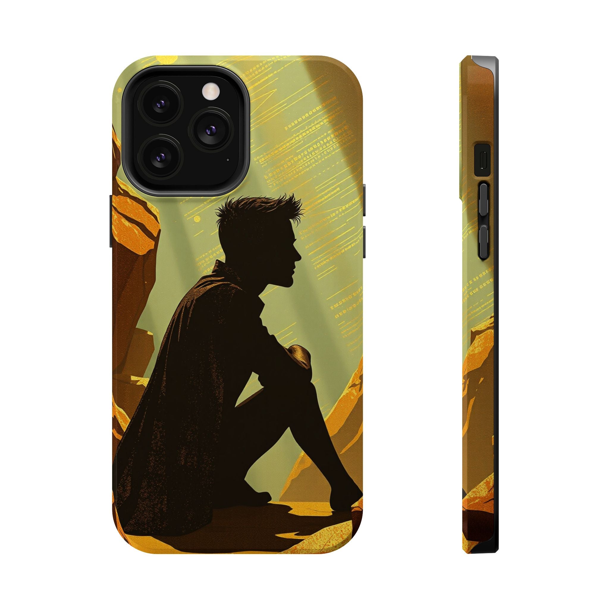 iPhone Mustard And Rust Overthinking Again Slim Everyday Designer Case · iPhone