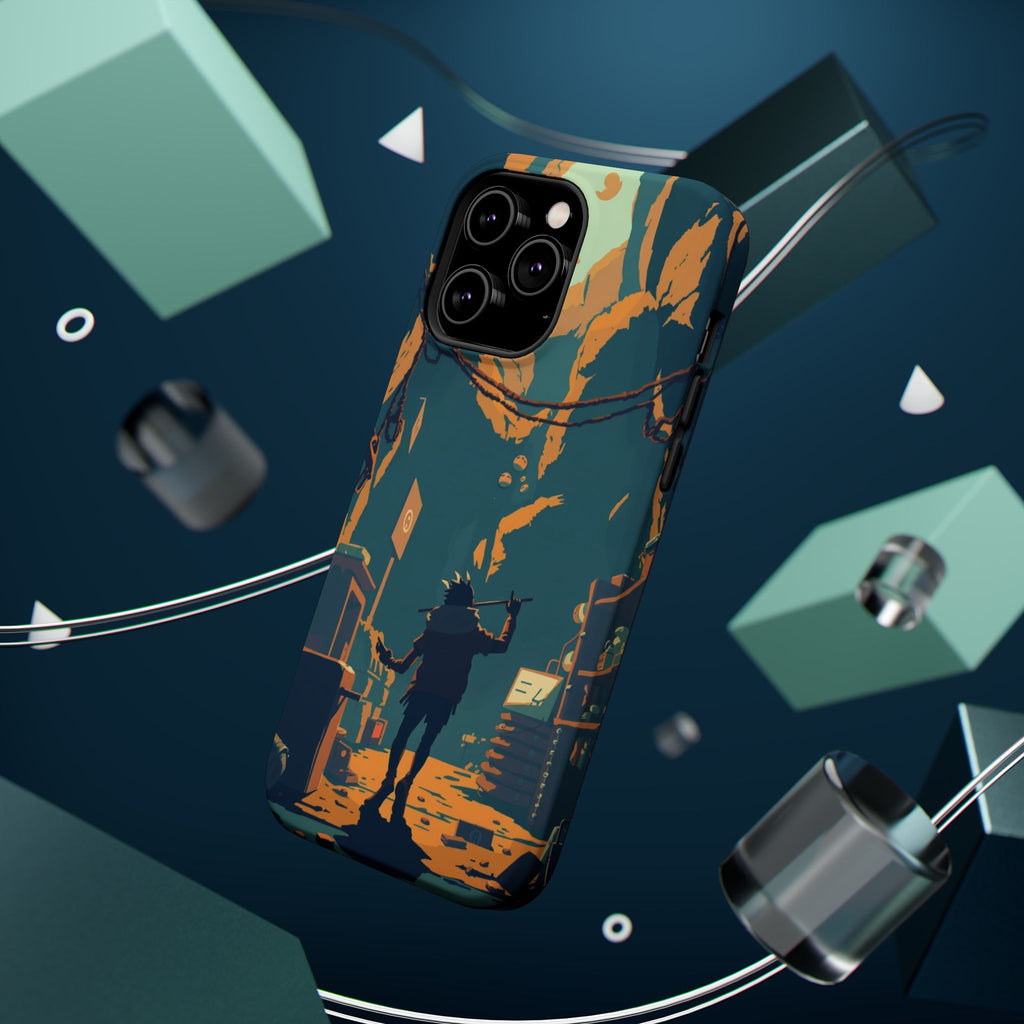 iPhone Mustard And Rust Unhinged in a Cute Way Soft Finish Everyday Case · iPhon