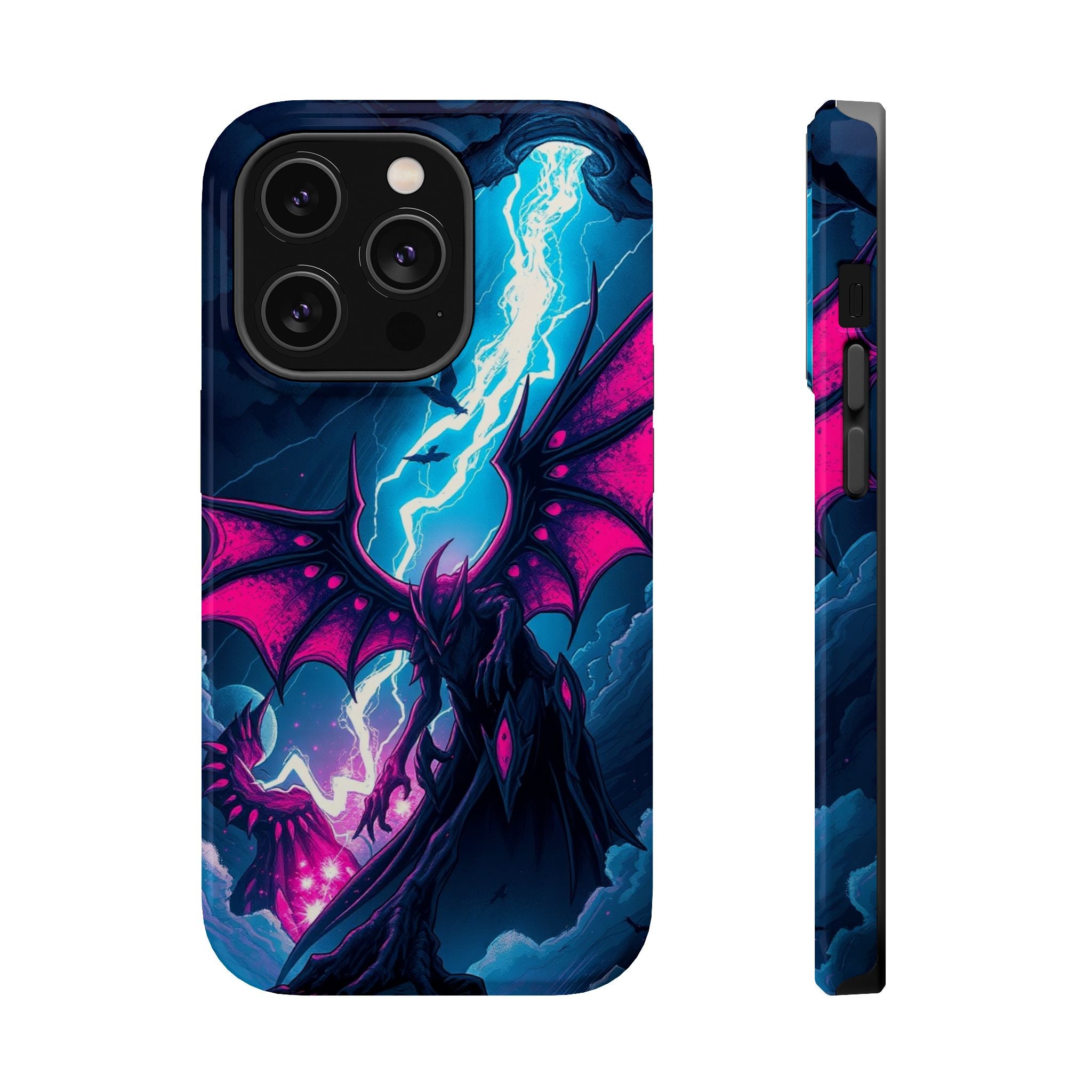 iPhone Radiant Hatching Storm Design Slim Everyday Designer Case · iPhone Case