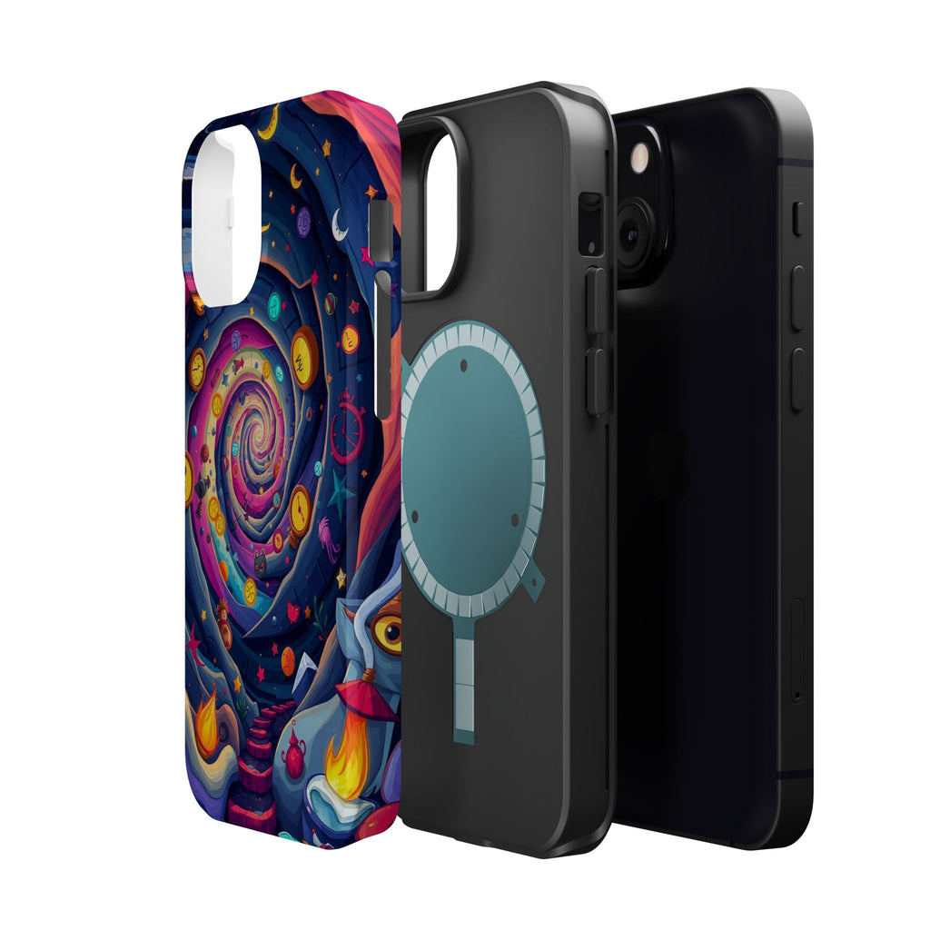 iPhone Time Portal Swirl Kids Fun iPhone Phone Case Gift Clean Minimal · iPhone