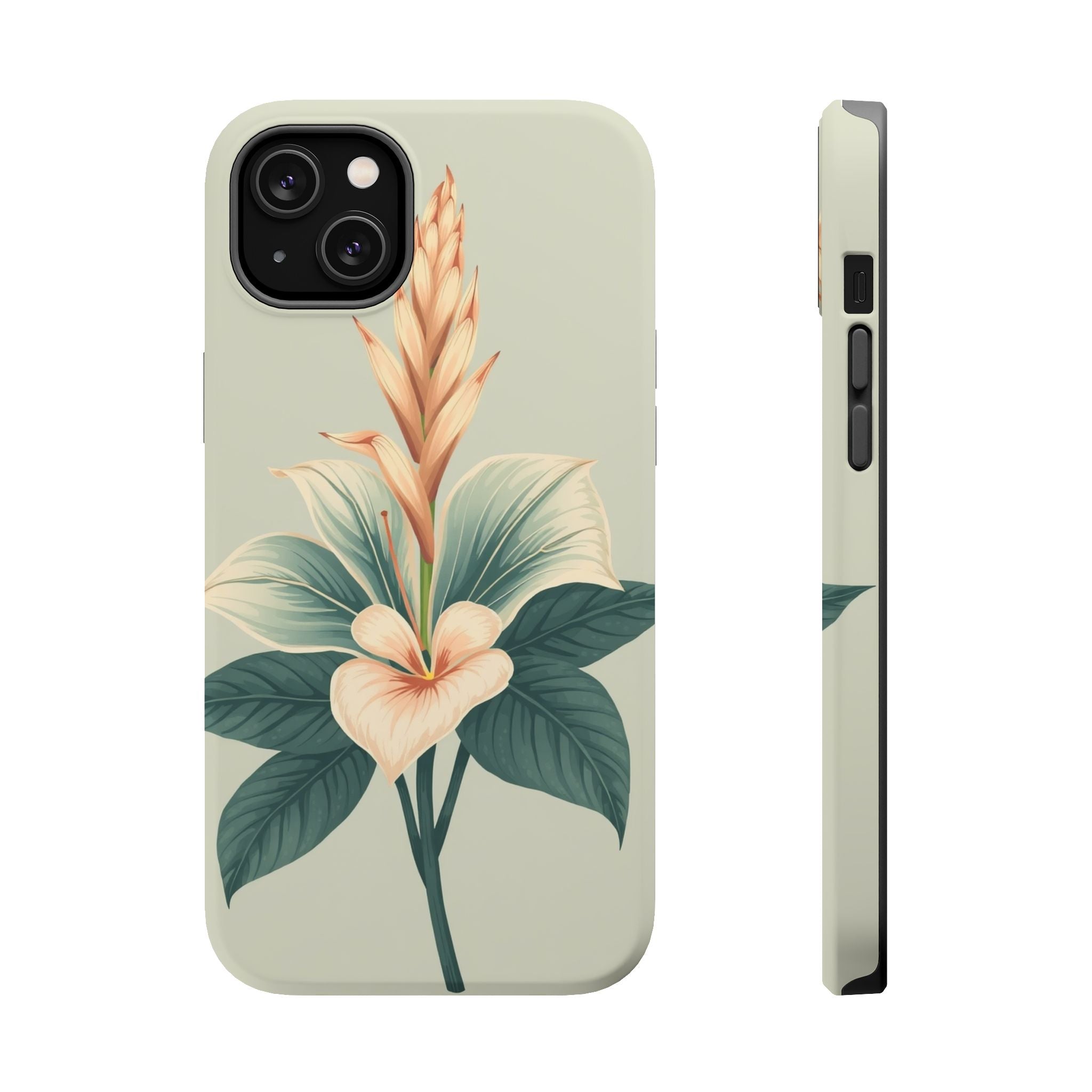 iPhone Tropical Bloom Cinematic Art Slim Everyday Designer Case · iPhone Case