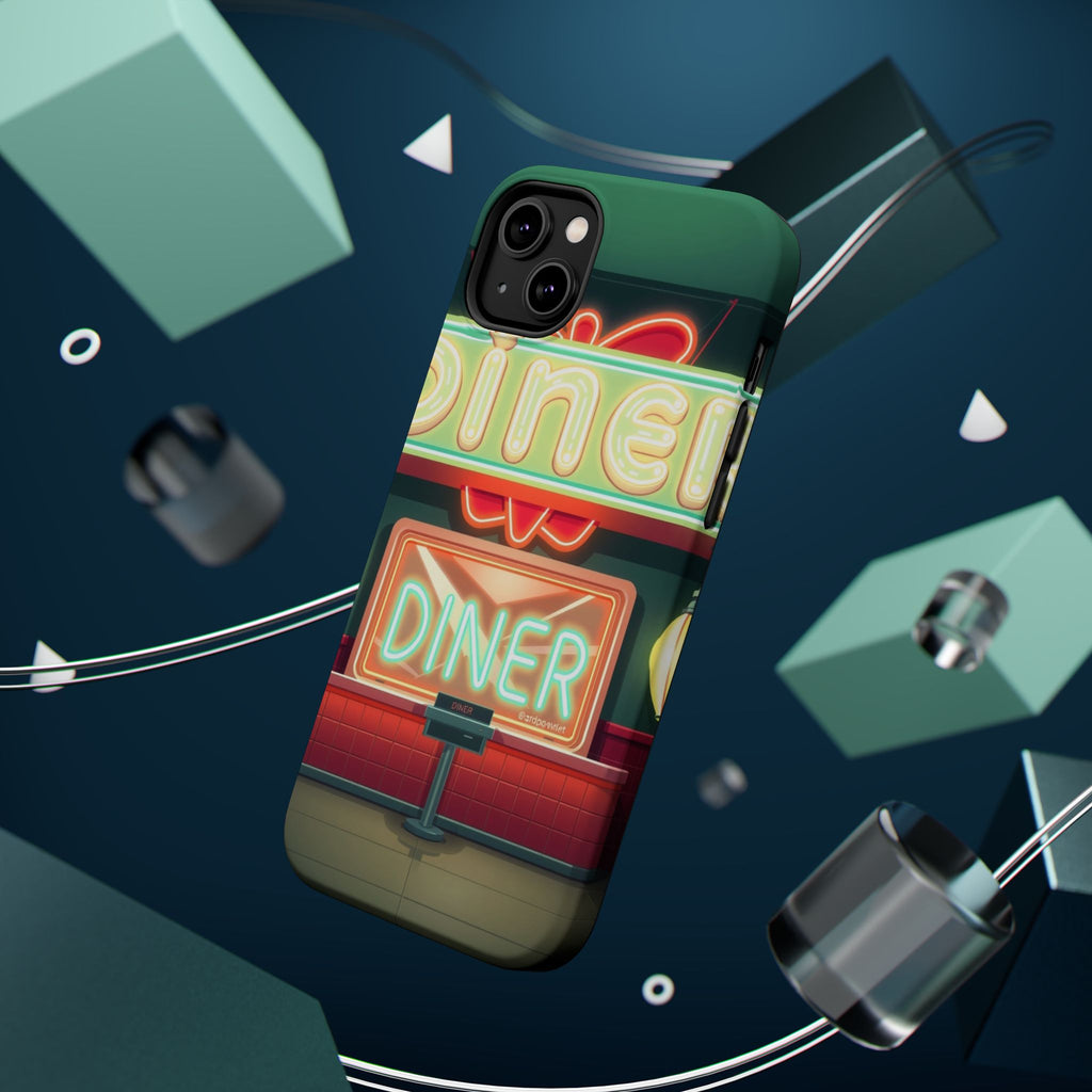 iPhone Neon Diner Sign Mystic Art Bold Modern Everyday Snap Case · iPhone Case