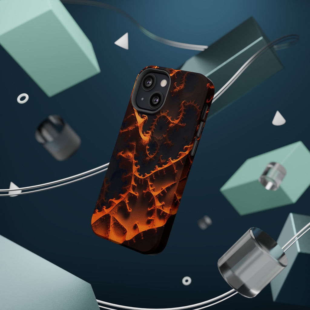 iPhone Radiant Fractal Zoom Design Bold Modern Everyday Snap Case · iPhone Case