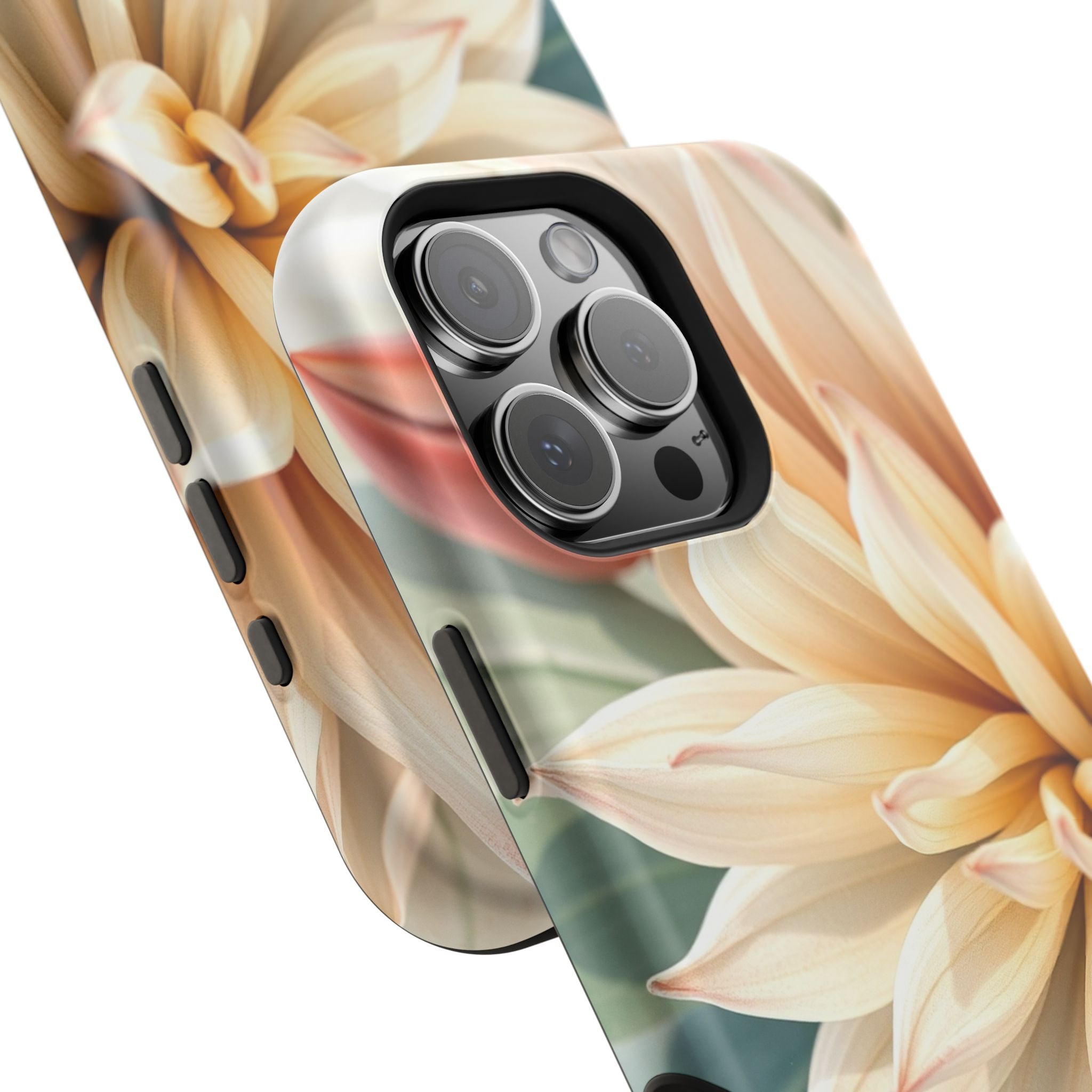 iPhone Neon Floral Radiant Design Clean Minimal Snap Case · iPhone Case