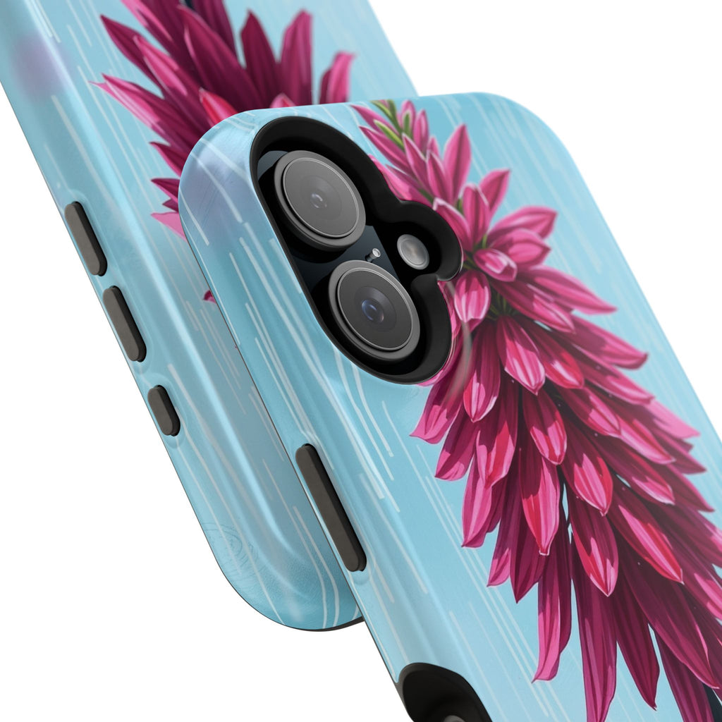 iPhone Cyan And Magenta Spring Shower Bloom Slim iPhone Everyday · iPhone Case