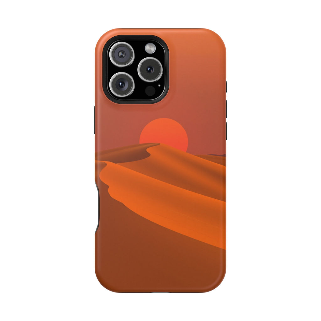 iPhone Serene Sand Dunes at Dusk Design Slim Everyday iPhone 15 · iPhone Case