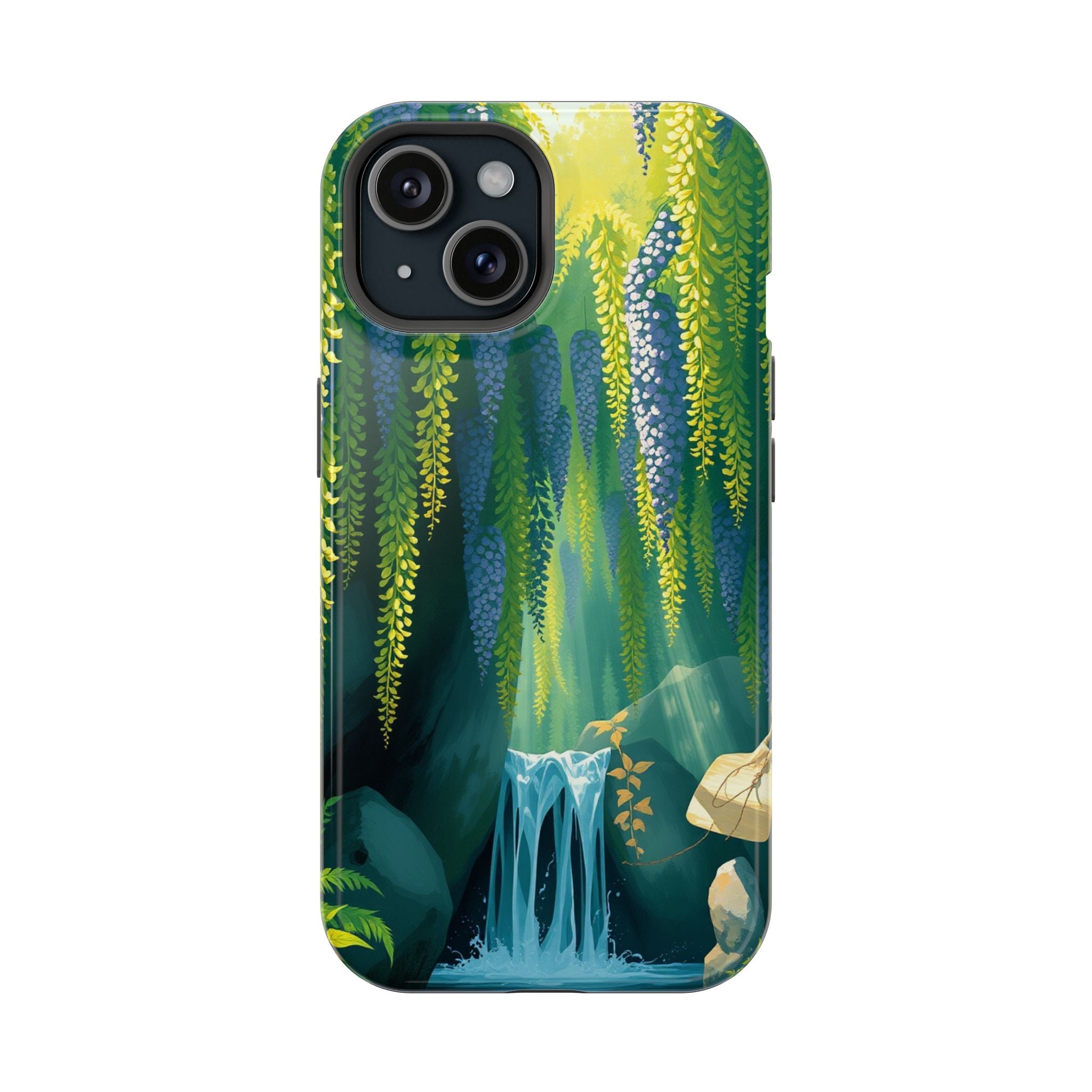 iPhone Wisteria Cascade Mystic Art Bold Modern Everyday Snap Case · iPhone Case