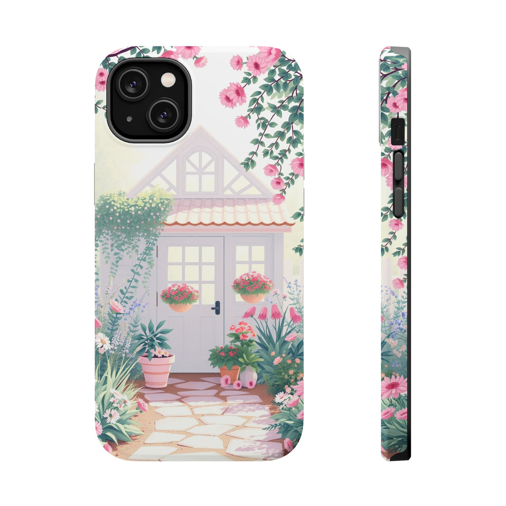 iPhone Cottage Garden Pastel Kawaii Slim Everyday Designer Case · iPhone Case