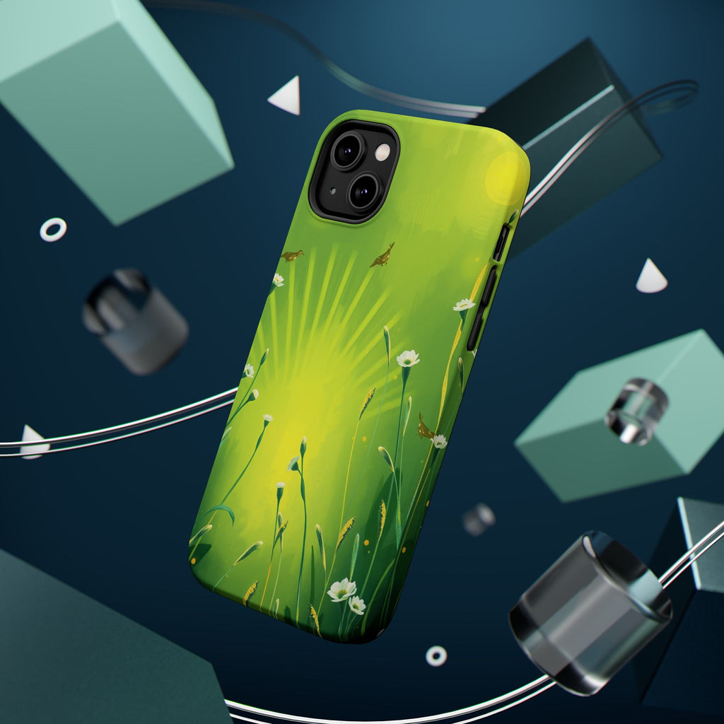 iPhone Spring Meadow Cinematic Art Bold Modern Everyday Snap Case · iPhone Case