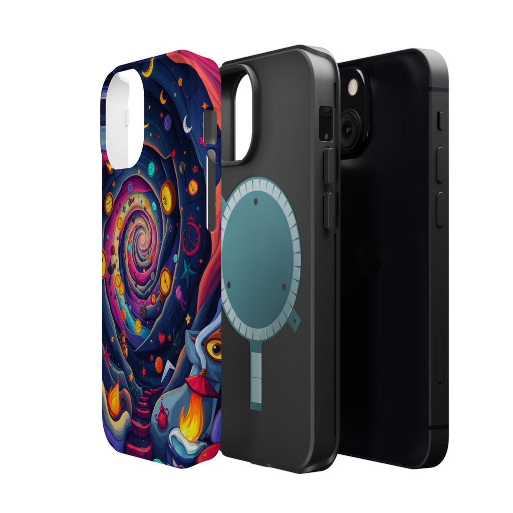iPhone Time Portal Swirl Kids Fun iPhone Phone Case Gift Clean Minimal · iPhone