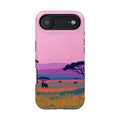 iPhone Savanna Horizon Electric Art Slim Everyday Designer Case · iPhone Case
