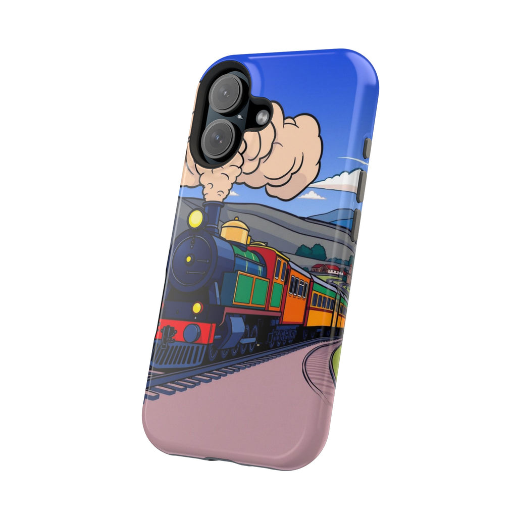 iPhone Steam Locomotive Puff Kids Fun iPhone Phone Case Gift Slim · iPhone Case