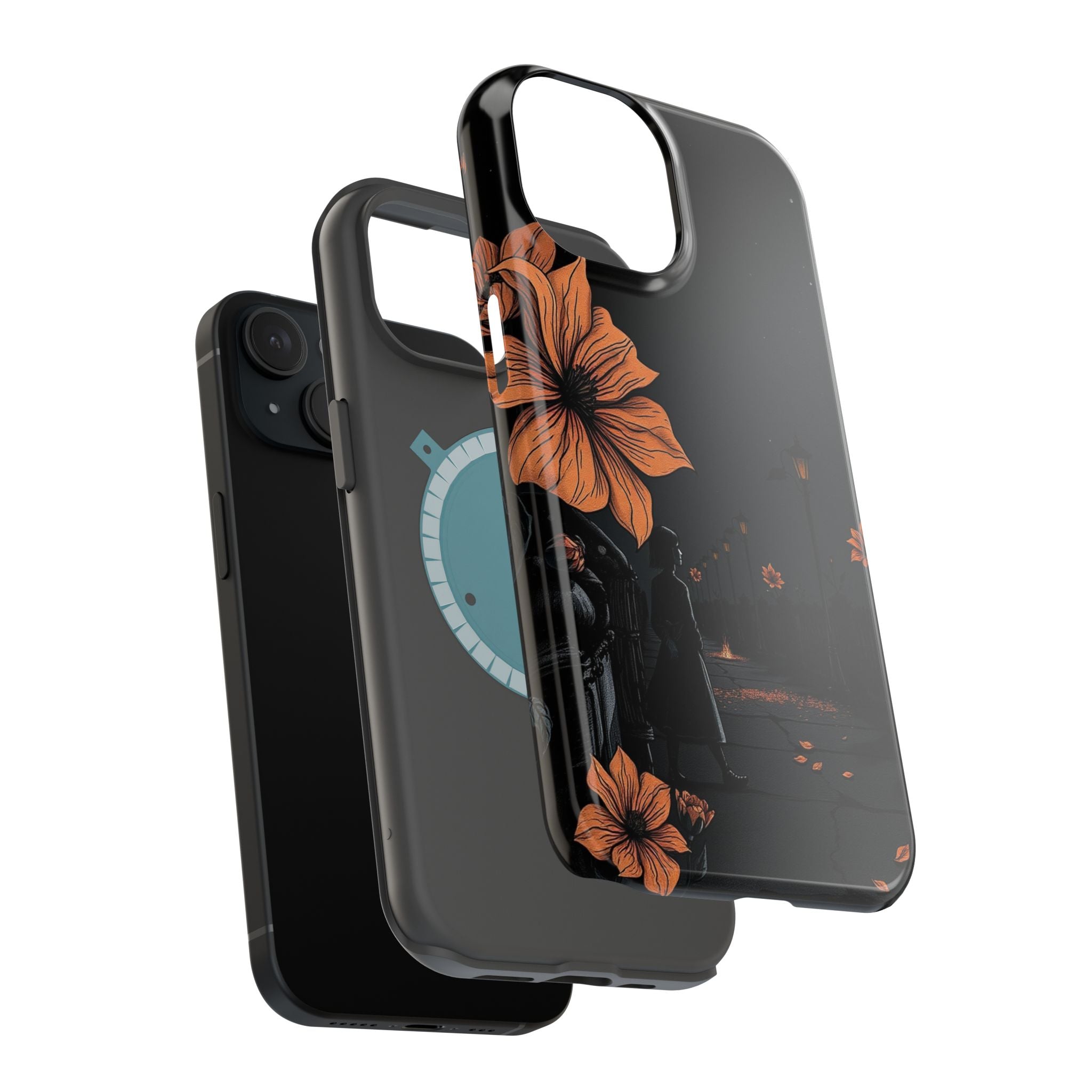 iPhone Night Bloomer Electric Art Bold Modern Everyday Snap Case · iPhone Case