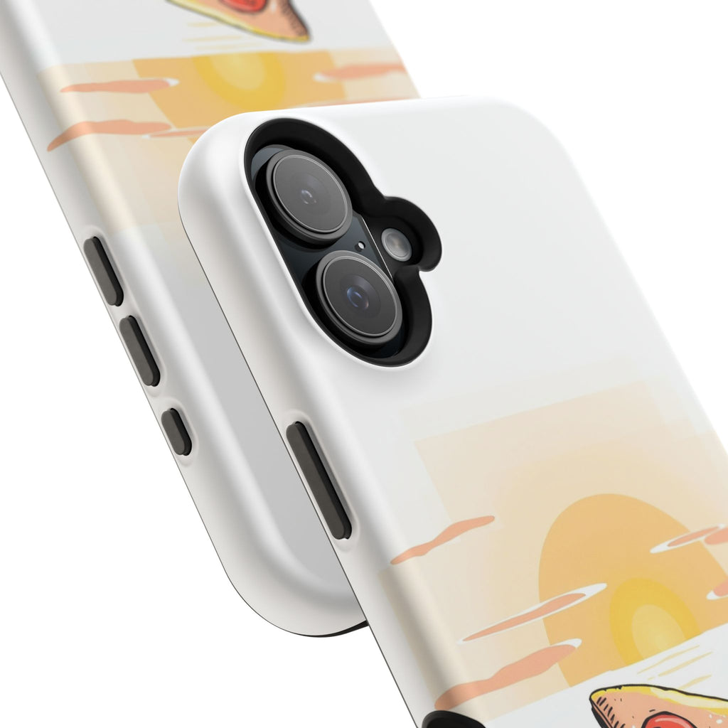 iPhone Earthy Pizza Slice Sunset Design Slim Everyday Designer Case · iPhone Cas