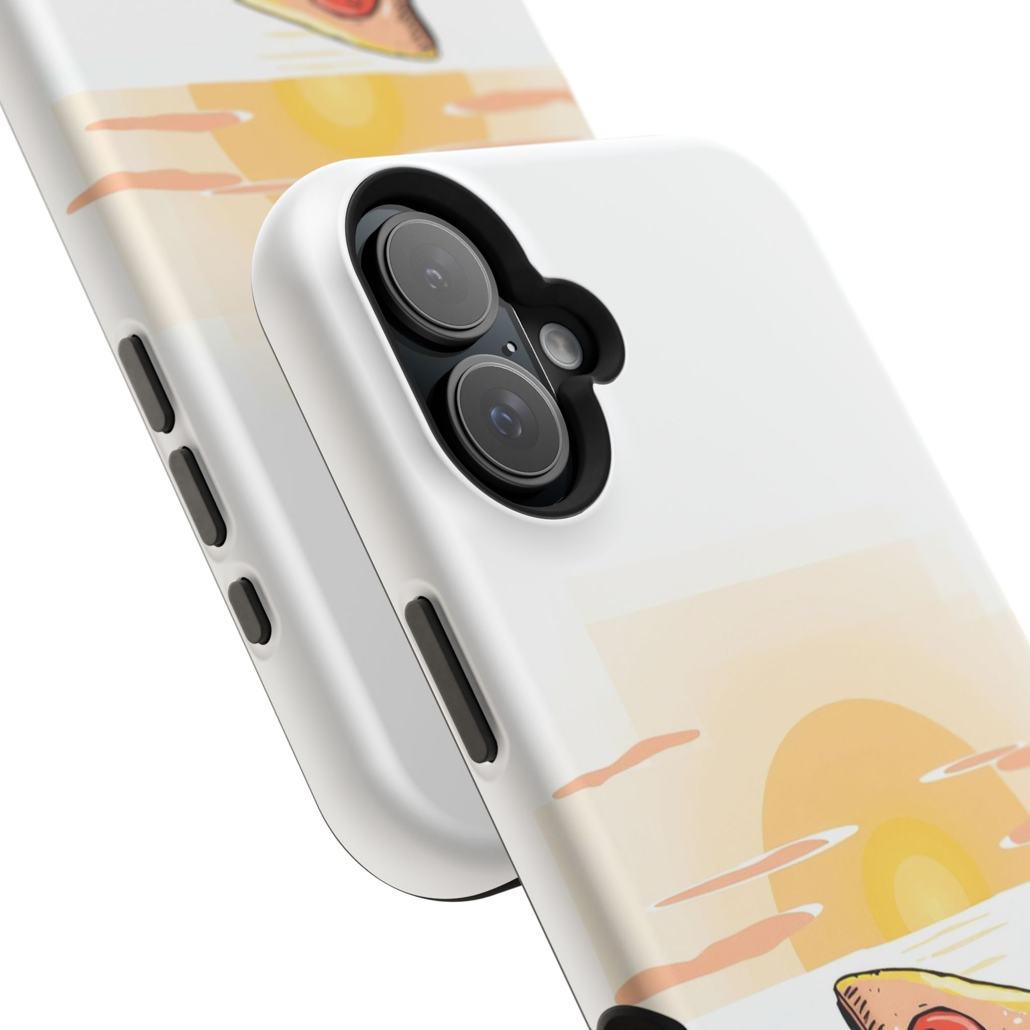 iPhone Earthy Pizza Slice Sunset Design Slim Everyday Designer Case · iPhone Cas