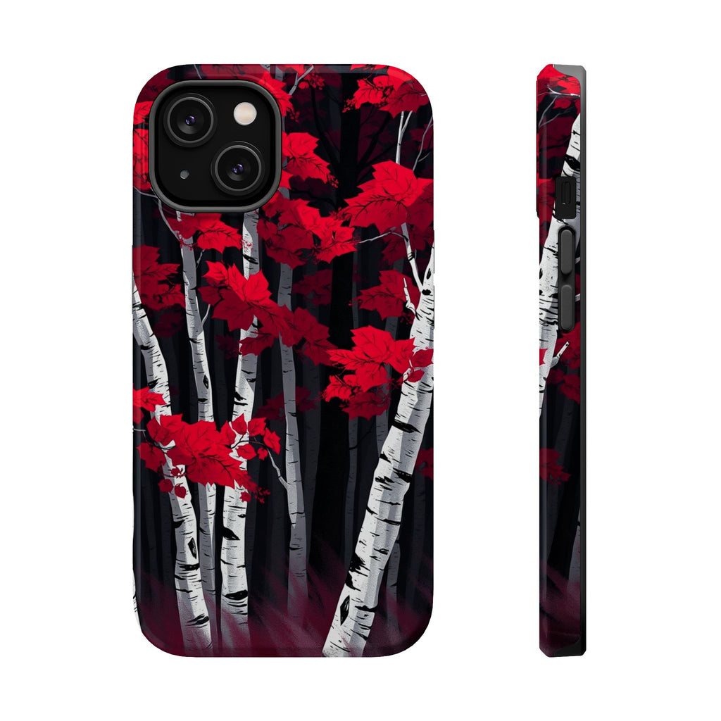 iPhone Birch Grove Dreamy Ethereal Bold Modern Everyday Snap Case · iPhone Case