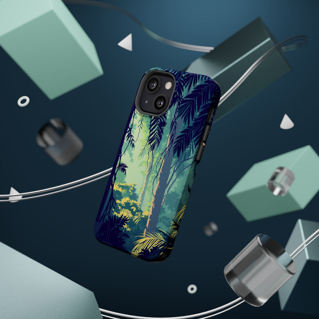 iPhone Mint And Blush Rainforest Canopy Slim Everyday iPhone Designer · iPhone C