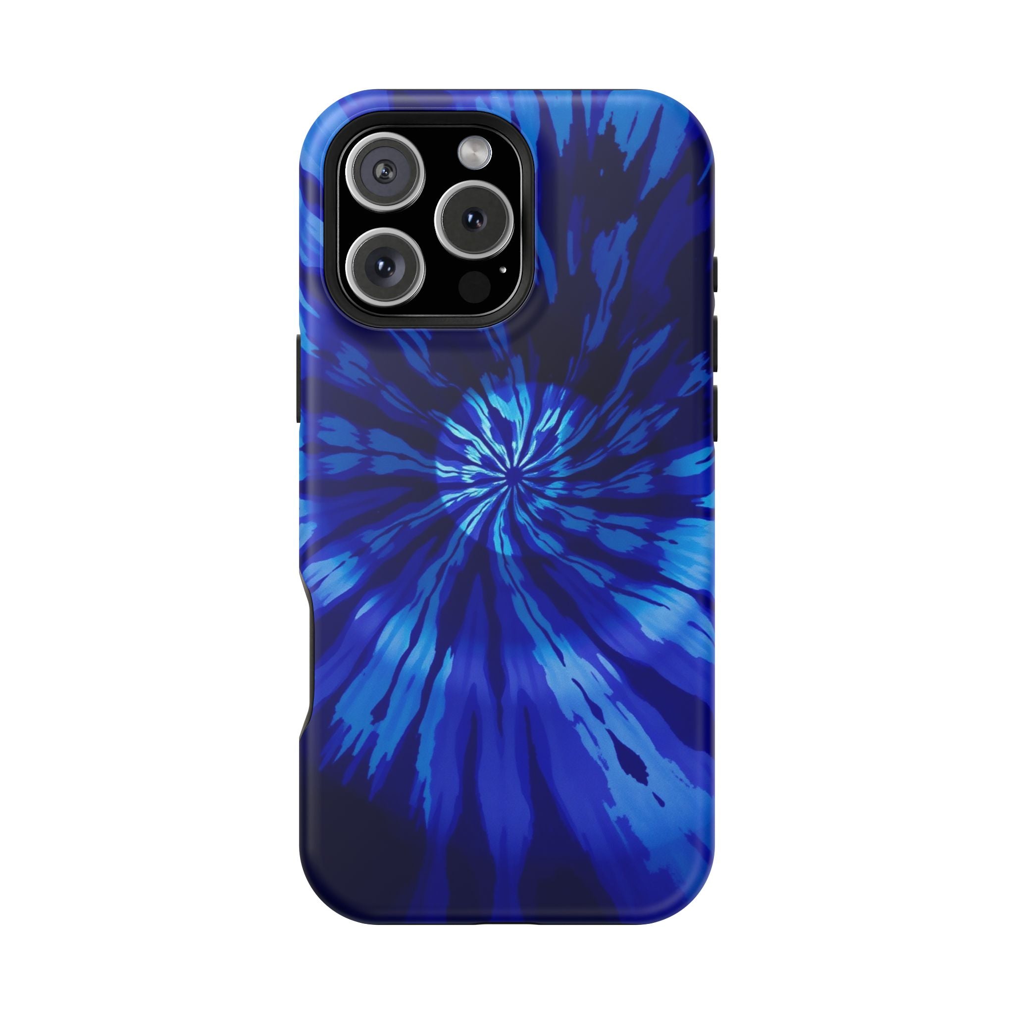 iPhone Tie-Dye Vortex Dark Gothic Ink Slim Everyday Designer Case · iPhone Case