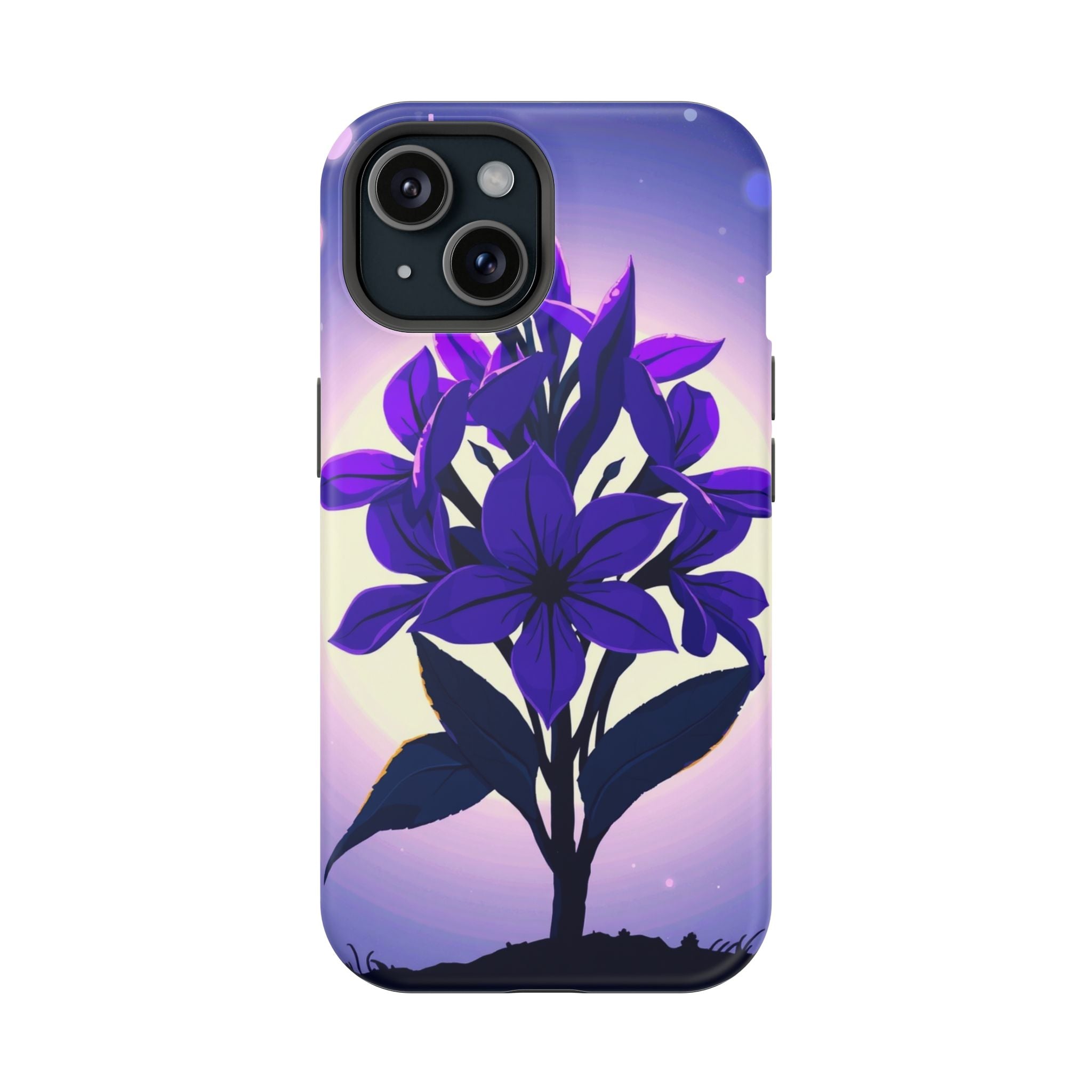 iPhone Floral Crown Mystic Art 13 Bold Modern Everyday Snap Case · iPhone Case
