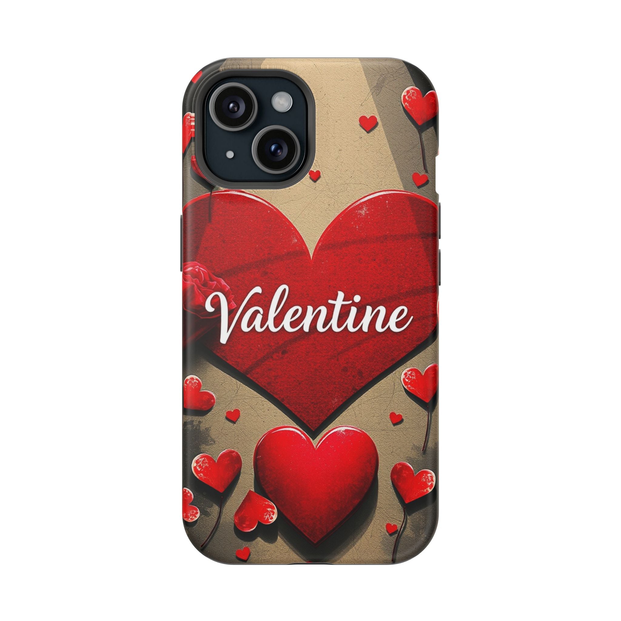iPhone Serene Vintage Valentine Card Design Slim Everyday Designer Case · iPhone