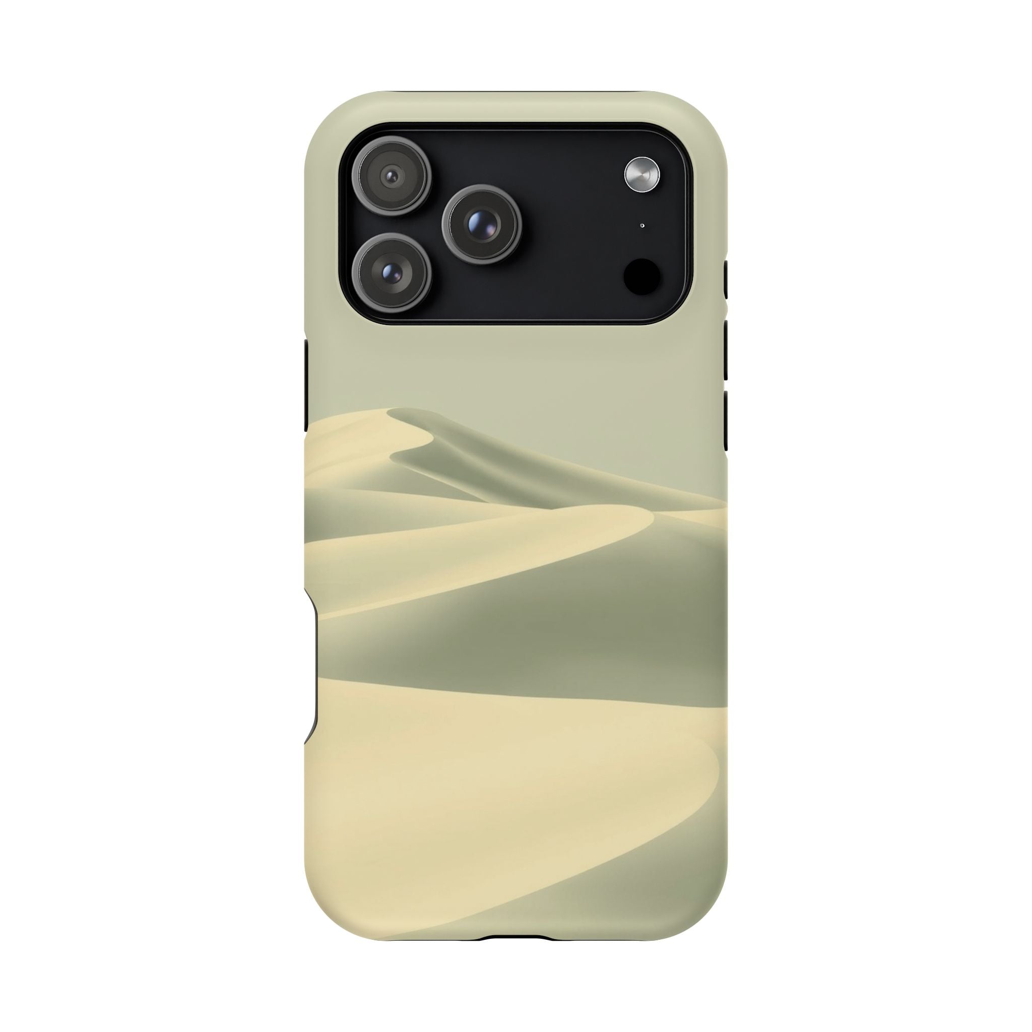 iPhone Sage And Ivory Desert Dunes Bold Modern Everyday Snap Case · iPhone Case