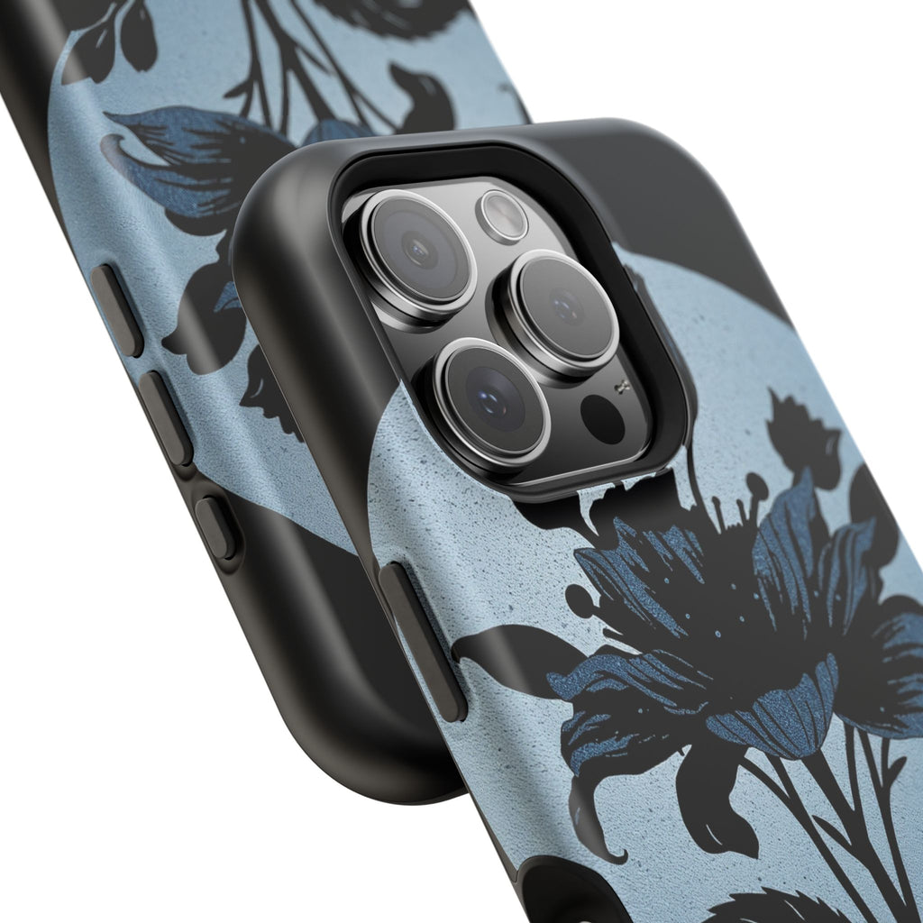 iPhone Radiant Floral Silhouette Design Slim Everyday Designer Case · iPhone Cas