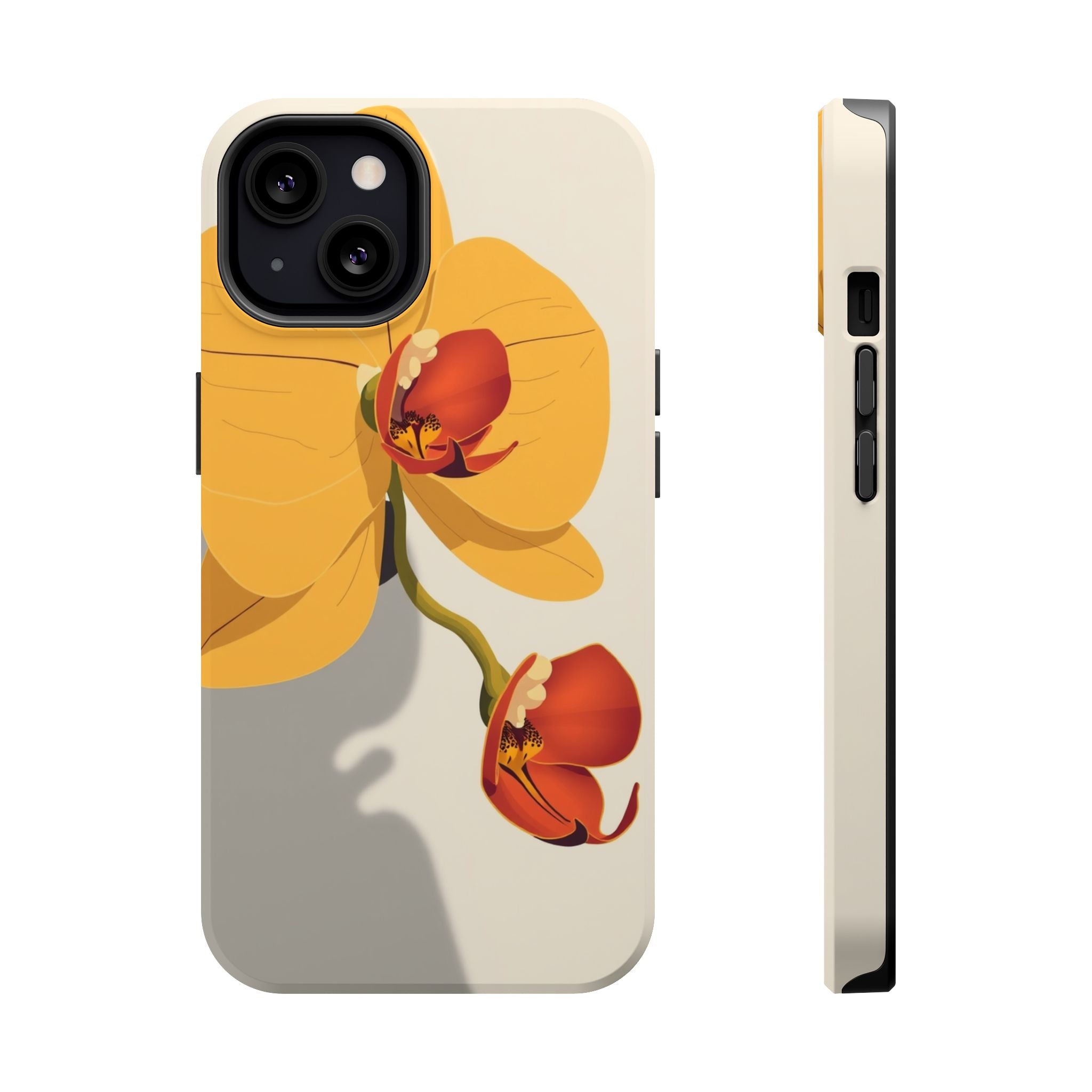 iPhone Vibrant Orchid Study Design Bold Modern Everyday Snap Case · iPhone Case