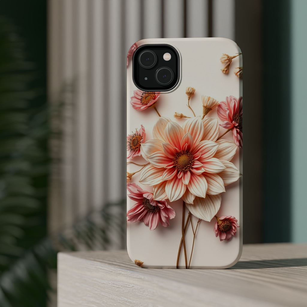 iPhone Dried Flower Flat Lay Enchanted Art Slim iPhone Everyday · iPhone Case