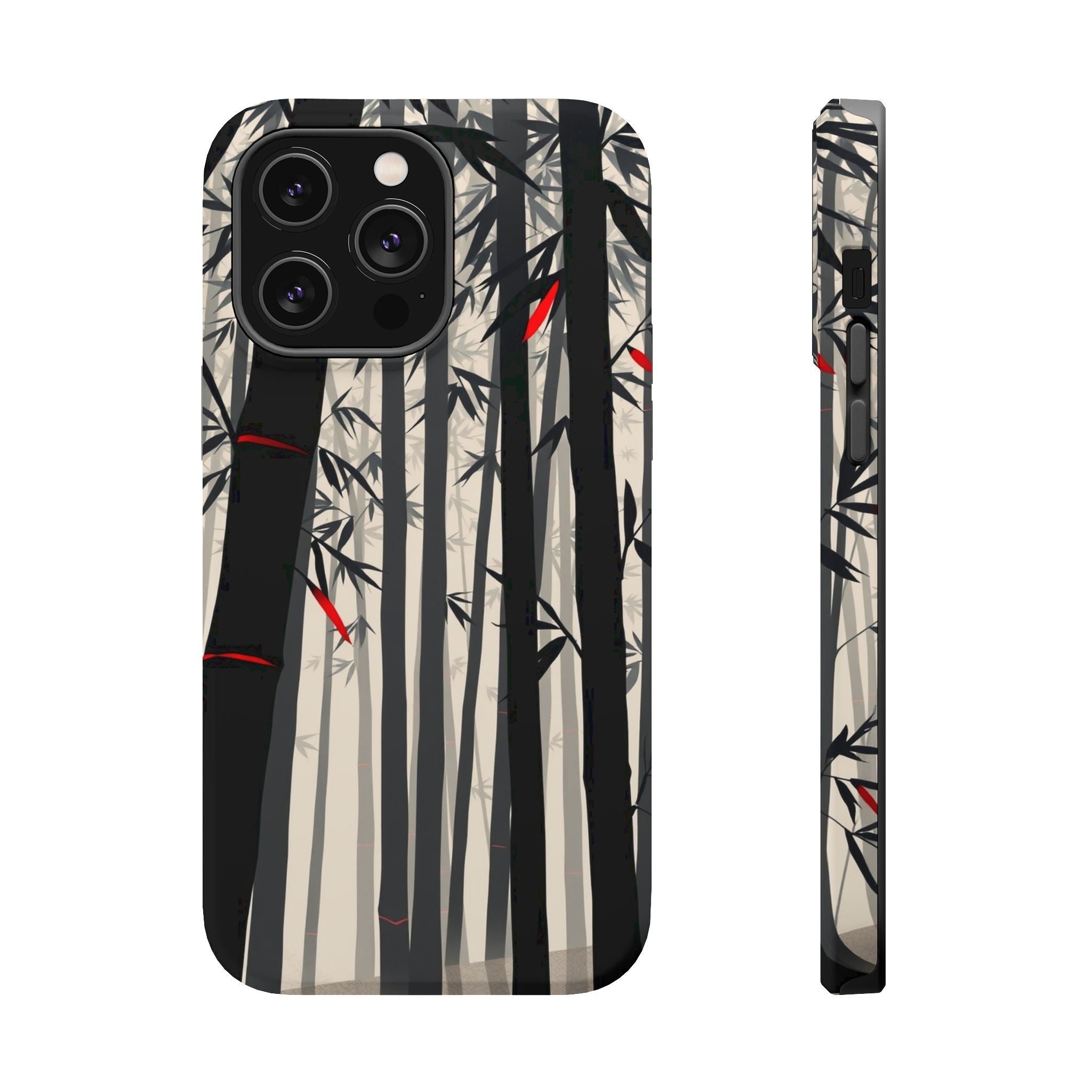 iPhone Bamboo Grove Abstract Geometric Slim Everyday Designer Case · iPhone Case