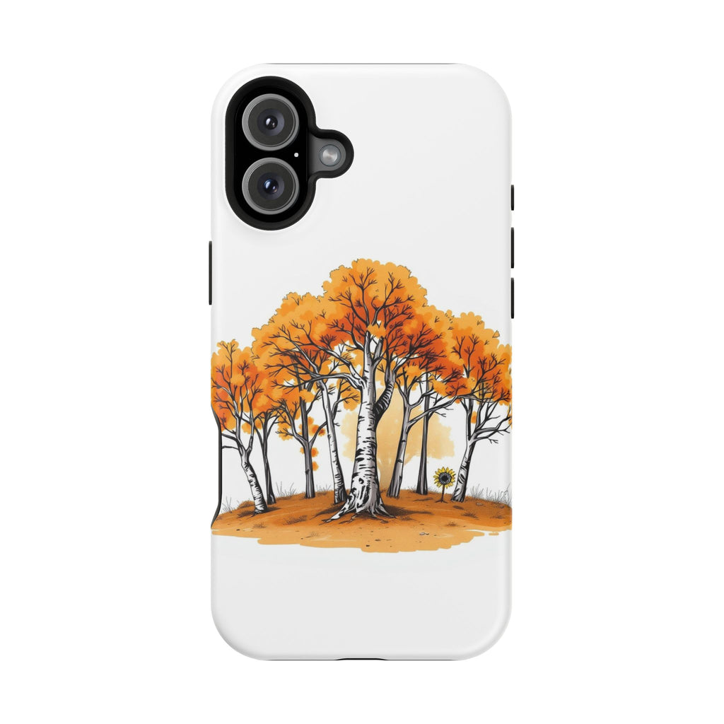 iPhone Dreamy Birch Grove Design Bold Modern Everyday Snap Case · iPhone Case