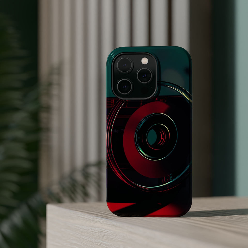 iPhone Vibrant Cassette Tape Rewind Design Slim Everyday Designer Case · iPhone