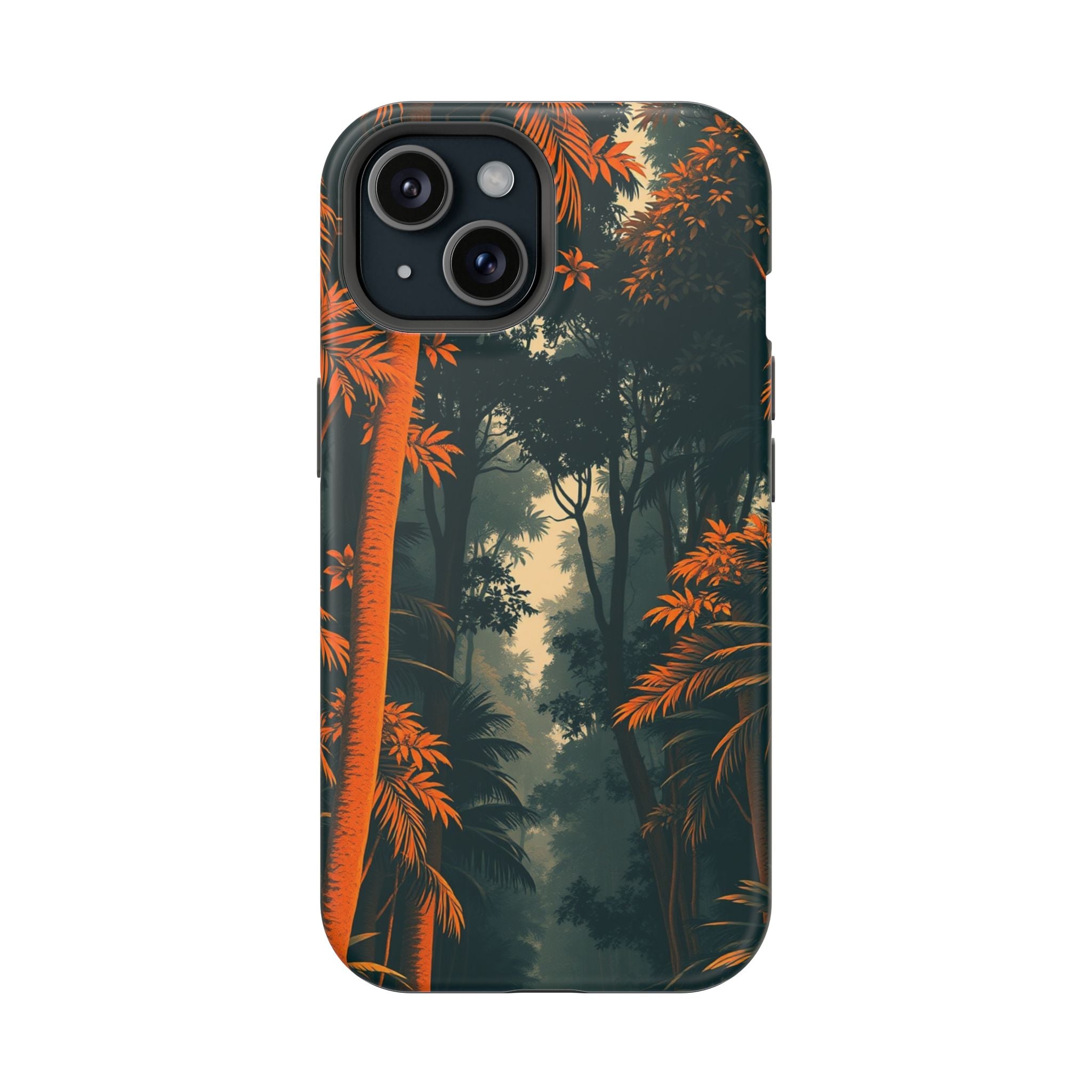 iPhone Burnt Orange And Sand Rainforest Canopy Soft iPhone Finish · iPhone Case