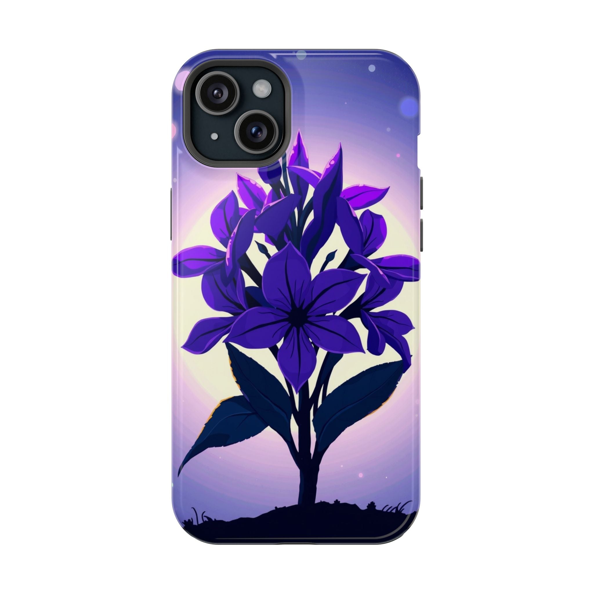 iPhone Floral Crown Mystic Art 13 Bold Modern Everyday Snap Case · iPhone Case