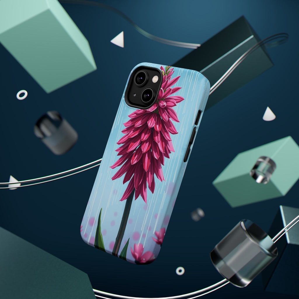 iPhone Cyan And Magenta Spring Shower Bloom Slim iPhone Everyday · iPhone Case
