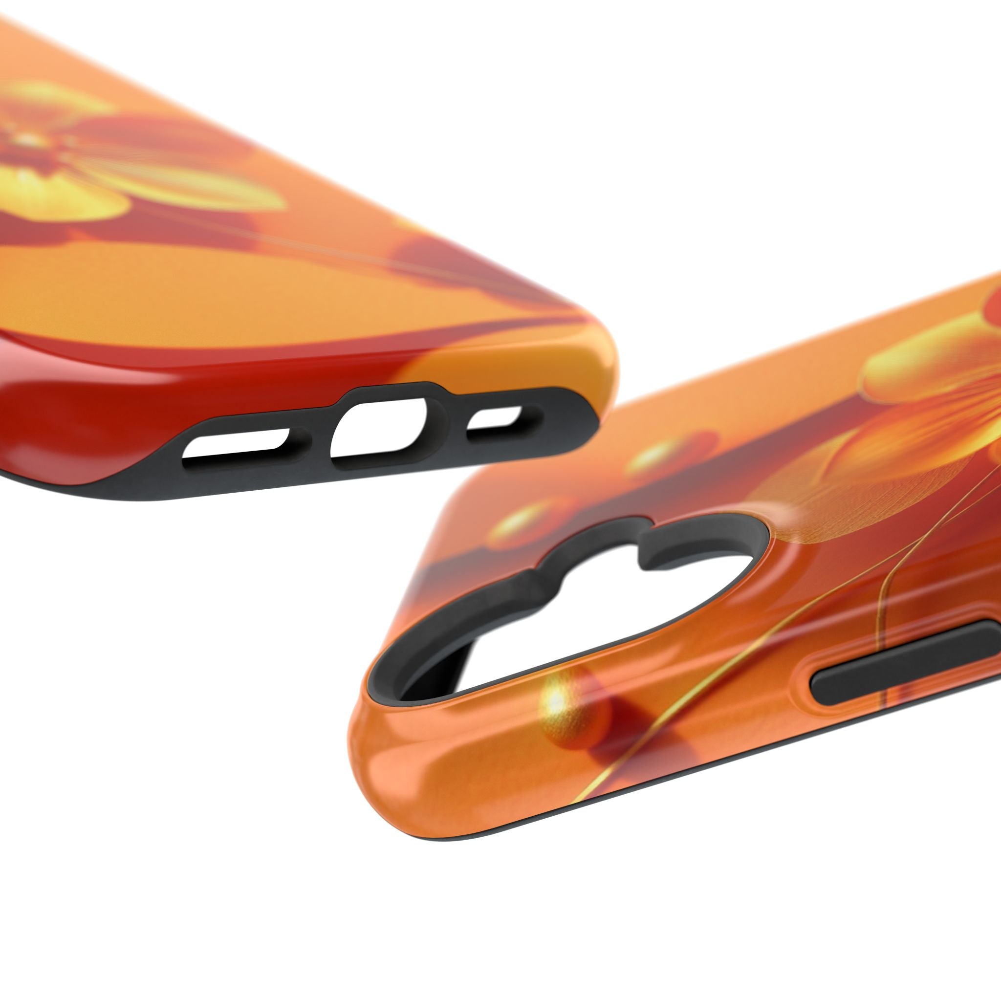 iPhone Floral Geometric Gold Foil Luxury Slim Everyday iPhone Designer · iPhone