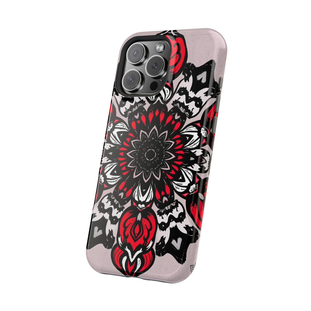 iPhone Floral Mandala Bold Art Slim Everyday Designer Case · iPhone Case