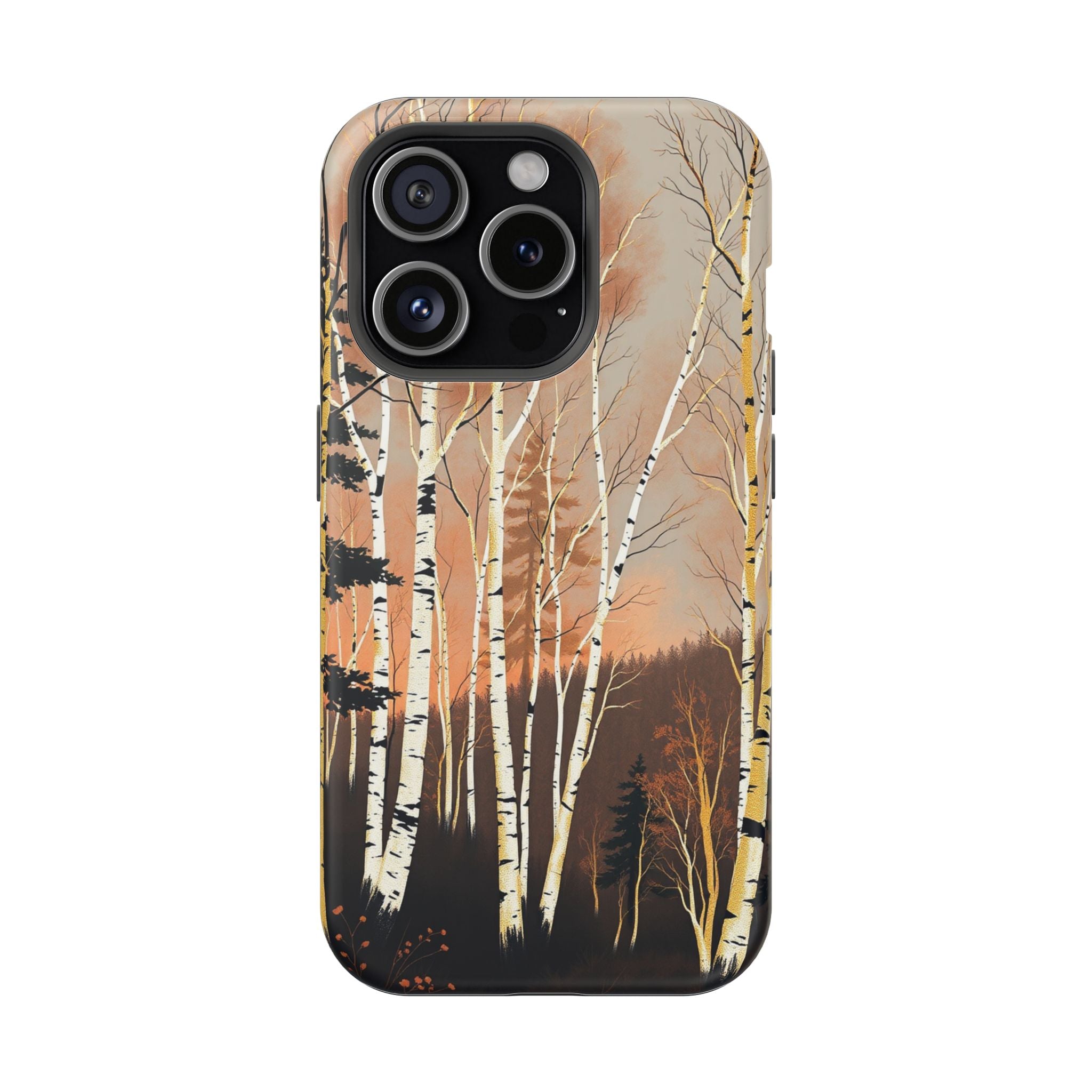 iPhone Birch Grove Mystic Art 14 Bold Modern Everyday Snap Case · iPhone Case