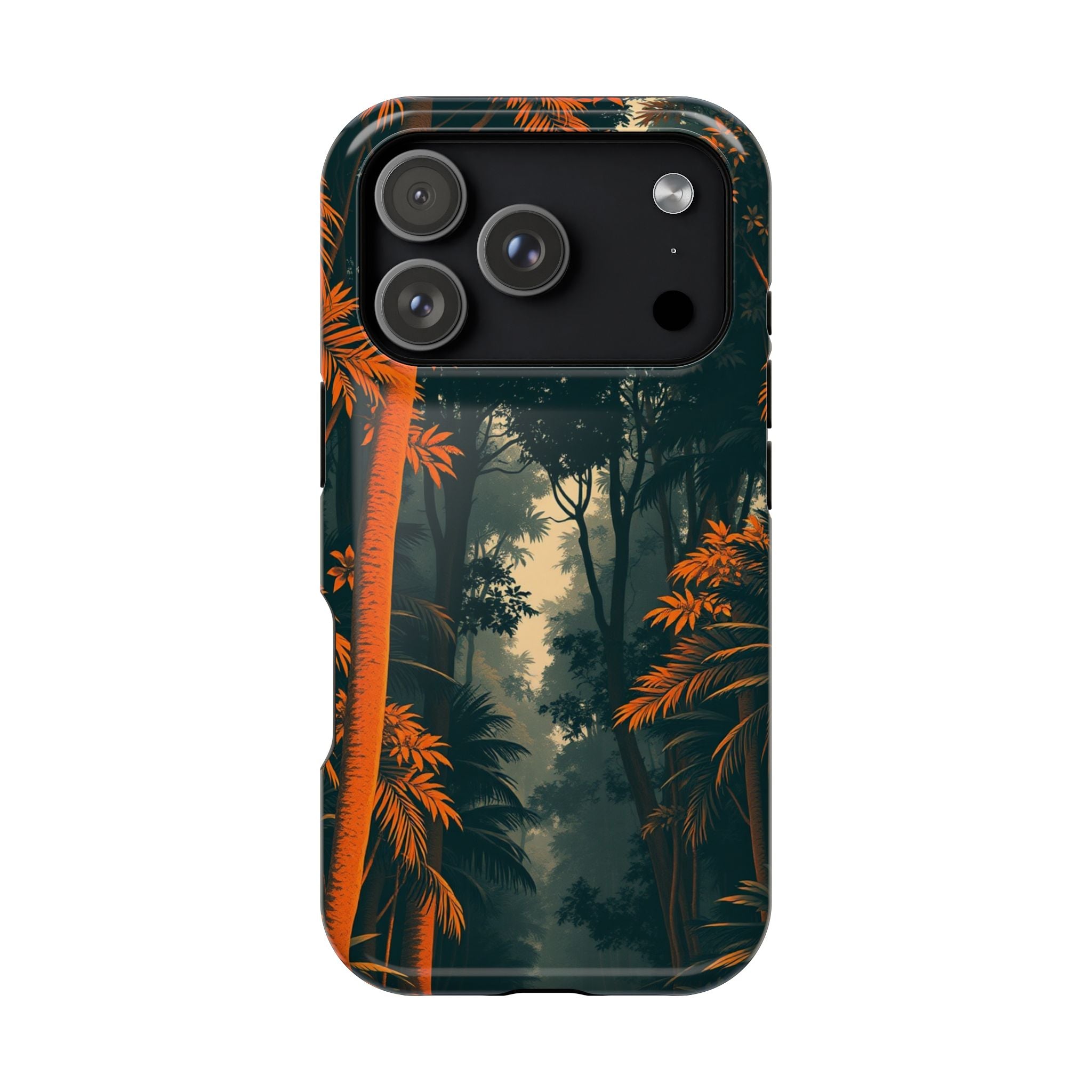 iPhone Burnt Orange And Sand Rainforest Canopy Soft iPhone Finish · iPhone Case