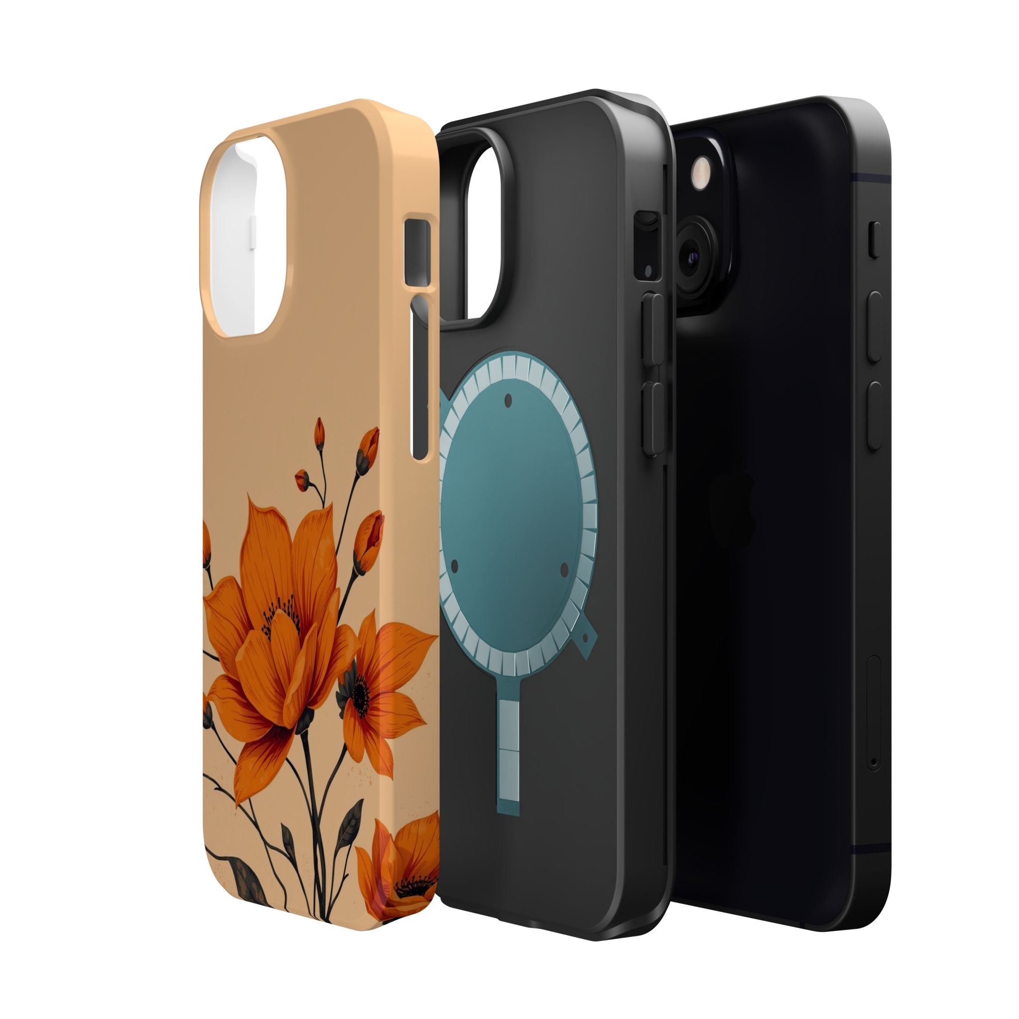 iPhone Radiant Floral Geometric Design Slim Everyday Designer Case · iPhone Case
