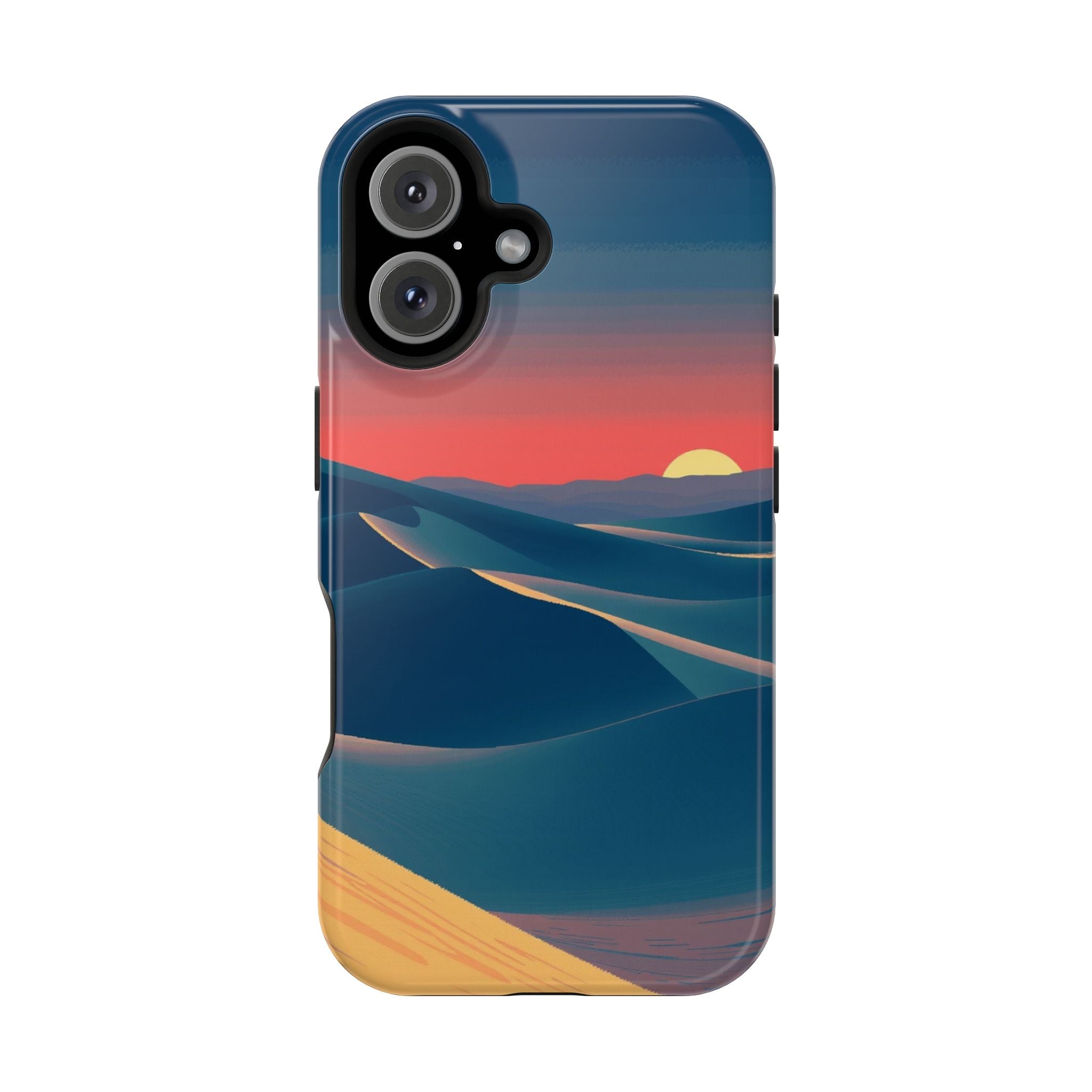 iPhone Sand Dunes at Dusk Bold Art 13 Slim Everyday Designer Case · iPhone Case