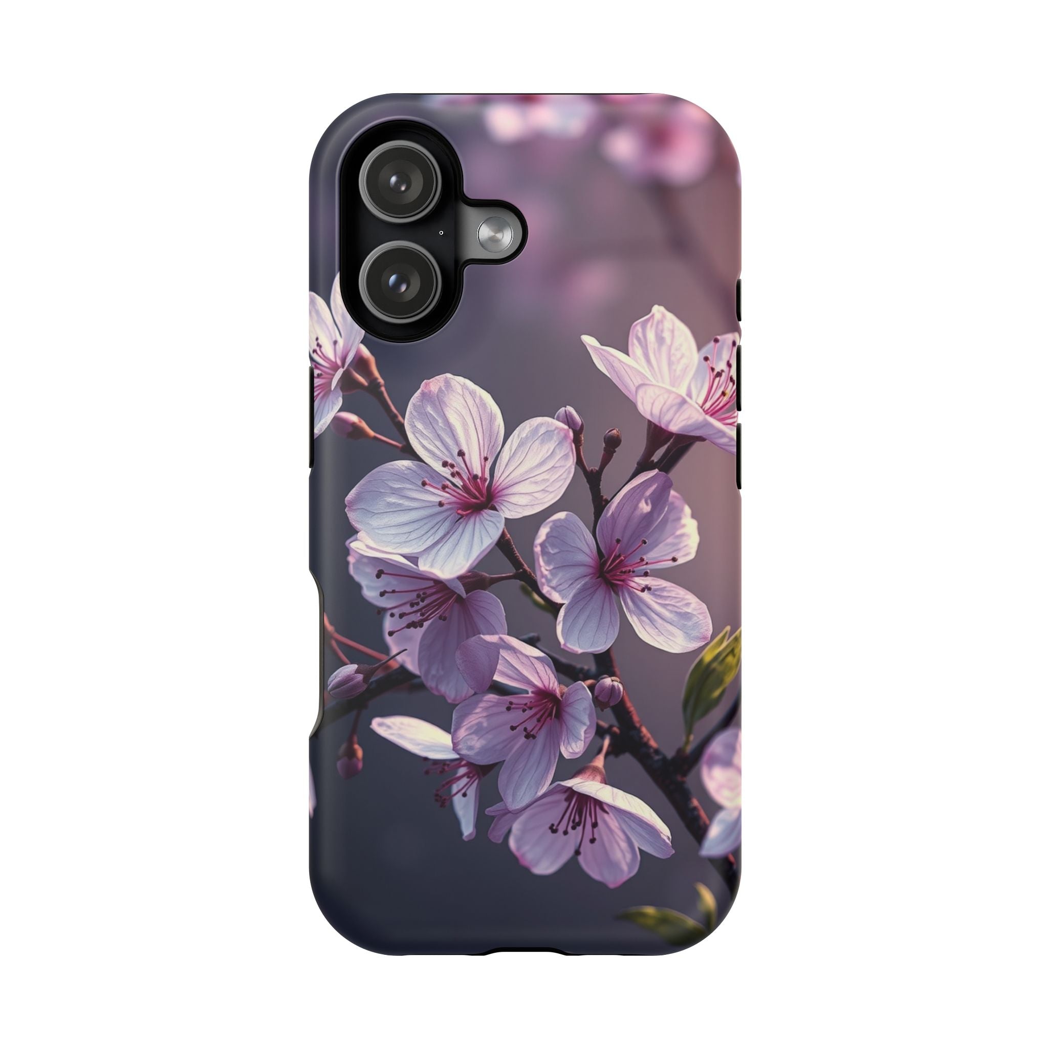 iPhone Cherry Blossom Enchanted Art Artistic Everyday Cas Slim Snap Case · iPhon