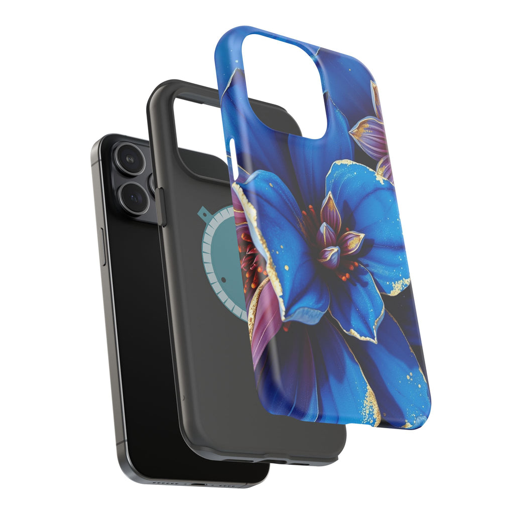 iPhone Floral Gold Foil Serene Design Slim Snap Case Ga · iPhone Case