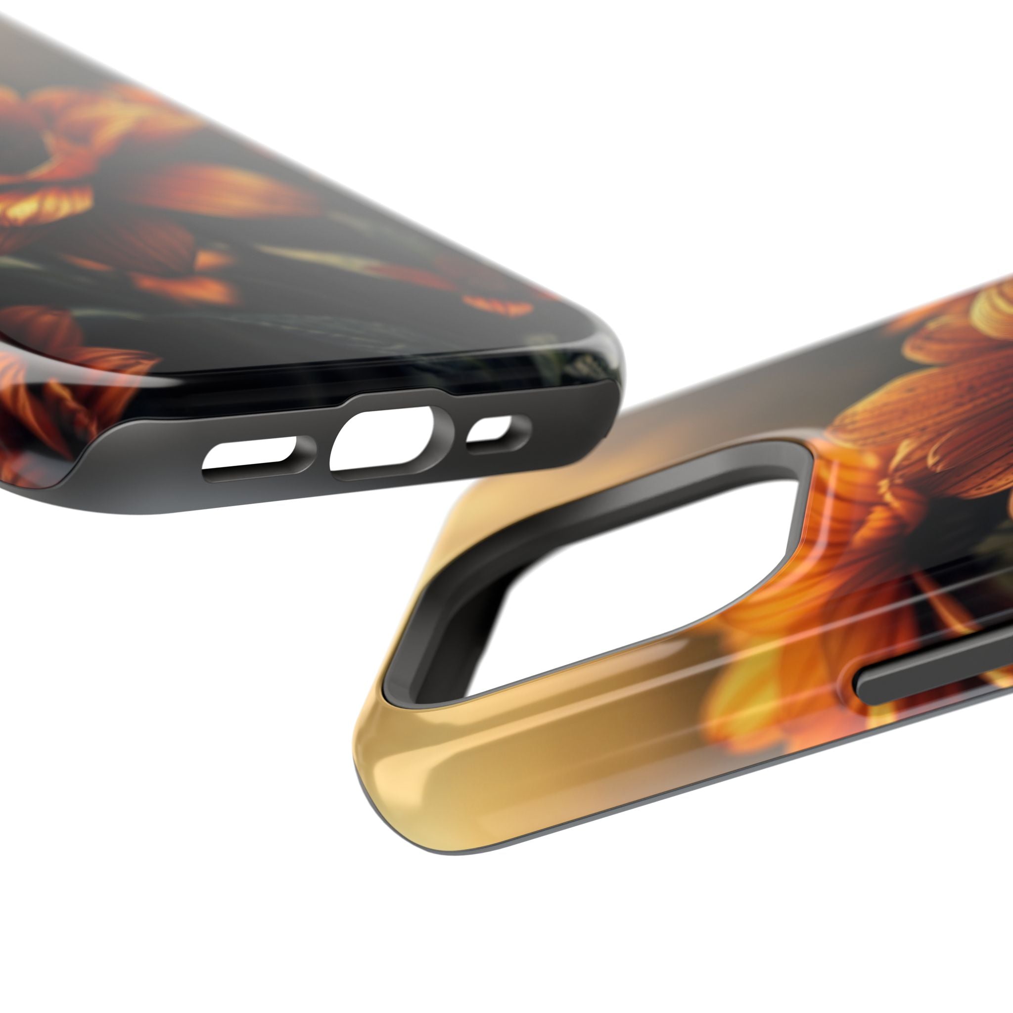 iPhone Radiant Floral Ombre Design Bold Modern Everyday Snap Case · iPhone Case