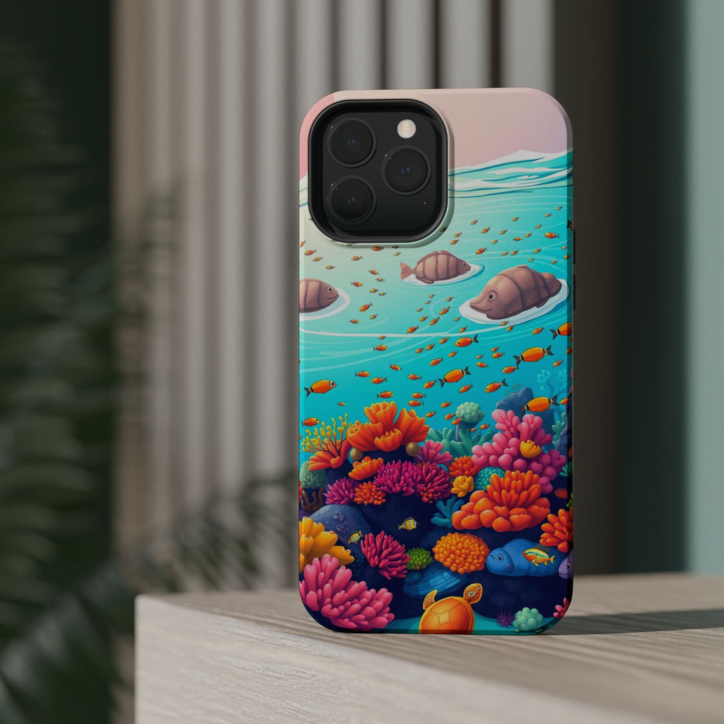 iPhone Coral Reef Panorama Kids Fun Phone Case Gift Slim Snap Case · iPhone Case