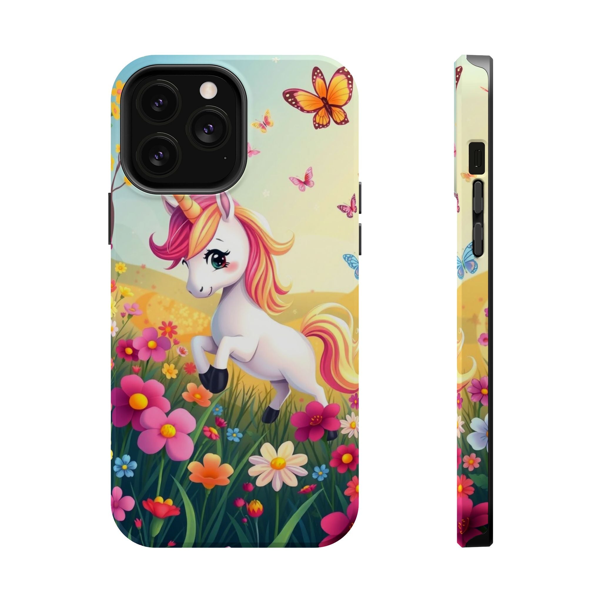 iPhone Magical Meadow Unicorn Kids Fun iPhone Phone Case Gift Slim · iPhone Case