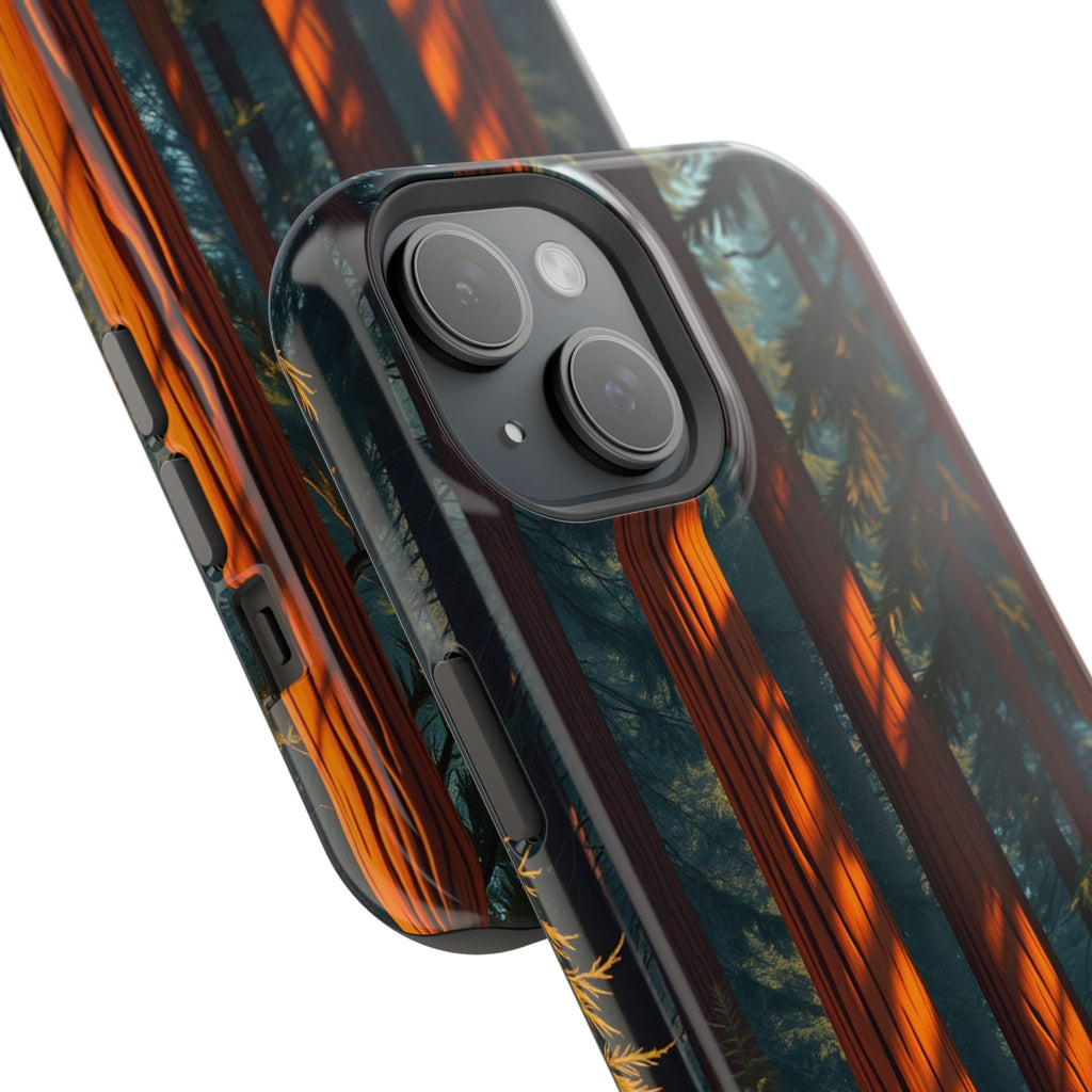 iPhone Dreamy Redwood Forest Design Slim Everyday Designer Case · iPhone Case