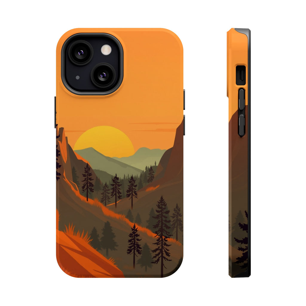 iPhone Pine Ridge Earthy Design Slim Everyday Designer Case · iPhone Case