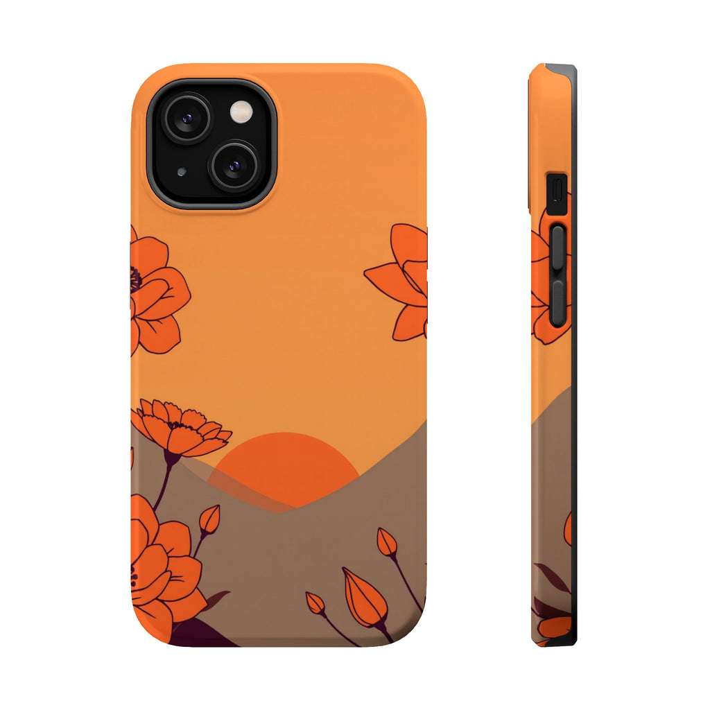 iPhone Radiant Floral Geometric Design Slim Everyday Designer Case · iPhone Case