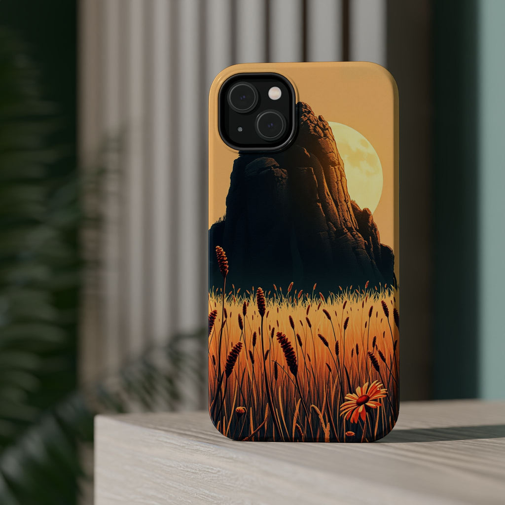 iPhone Spring Meadow Cinematic Art Clean Minimal Snap Cas Slim Snap Case · iPhon