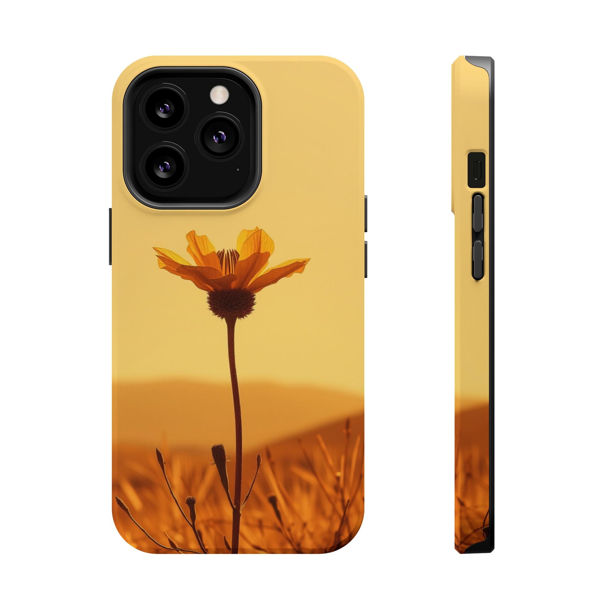 iPhone Desert Flower Cinematic Art Bold Modern Everyday Snap Case · iPhone Case